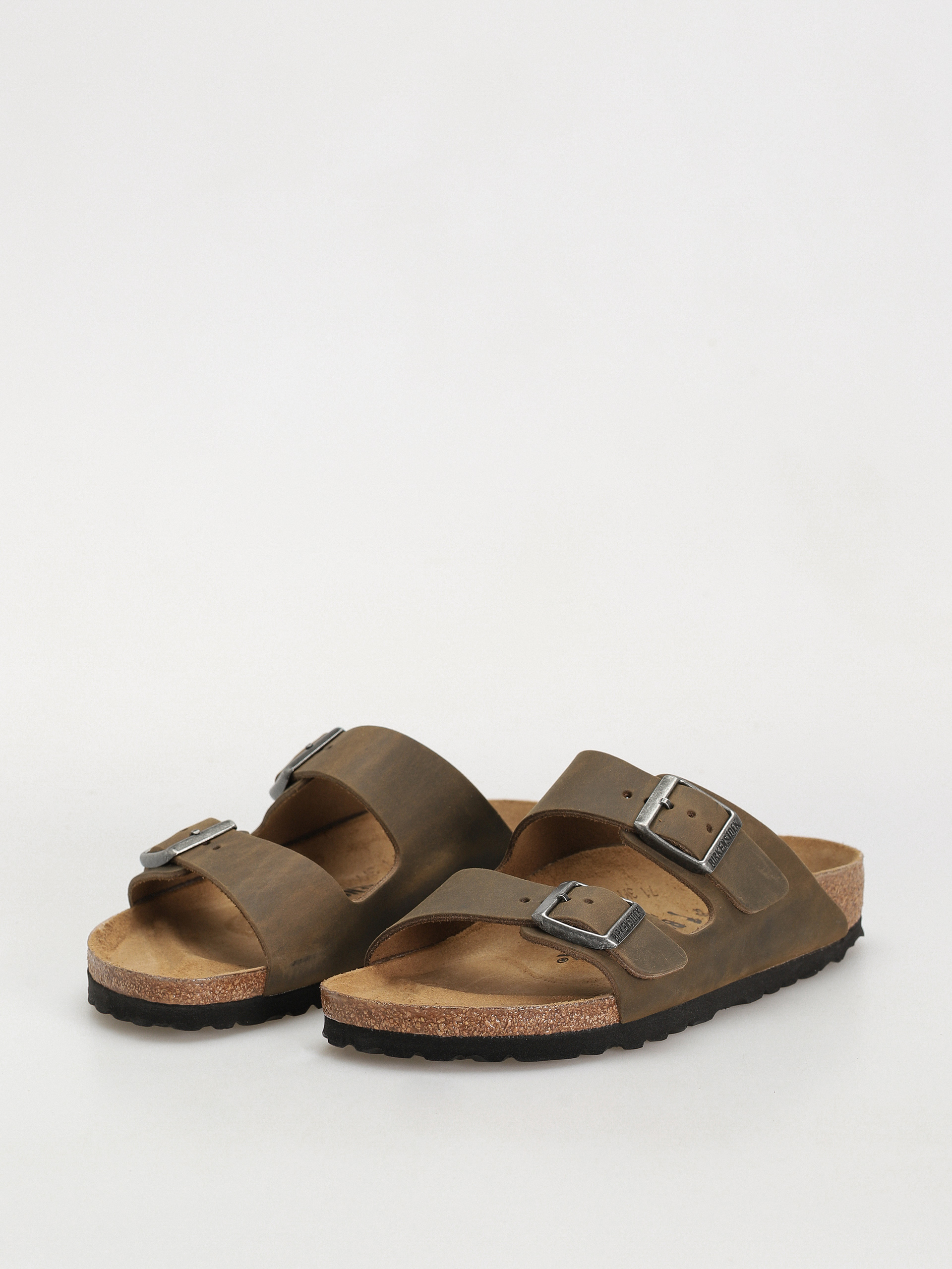 Чехли Birkenstock Arizona Oiled Leather Narrow Wmn (faded khaki)