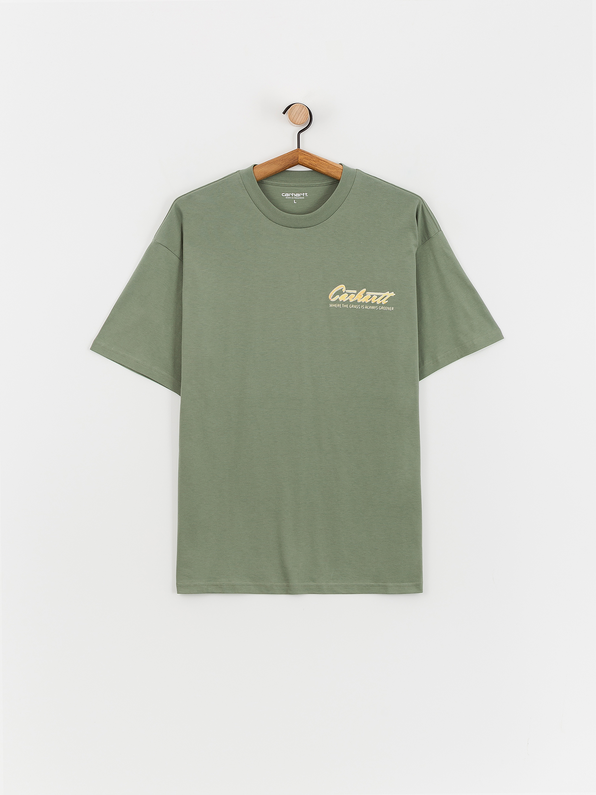 Тениска Carhartt WIP Green Grass (park)