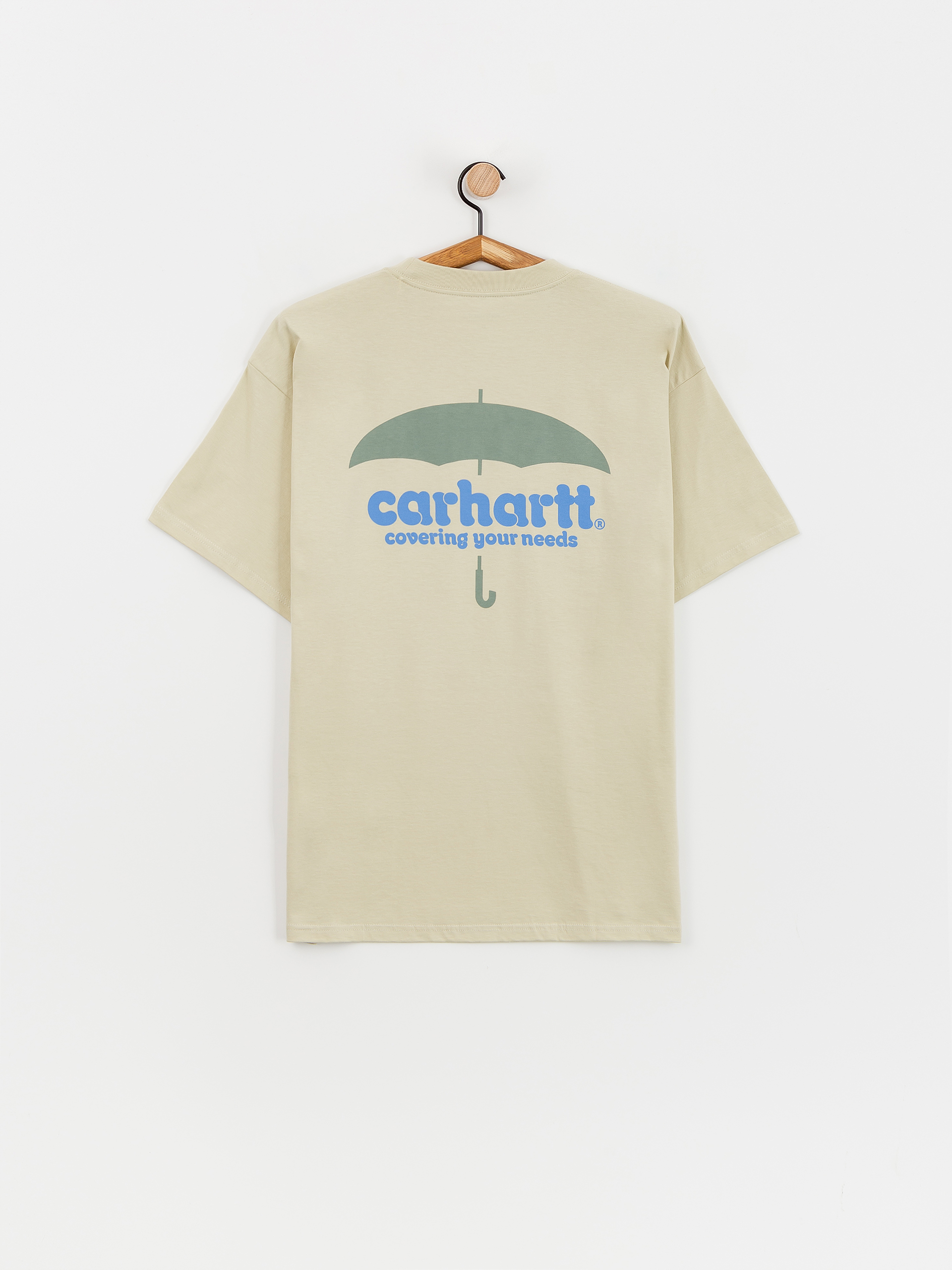 Тениска Carhartt WIP Cover (beryl)