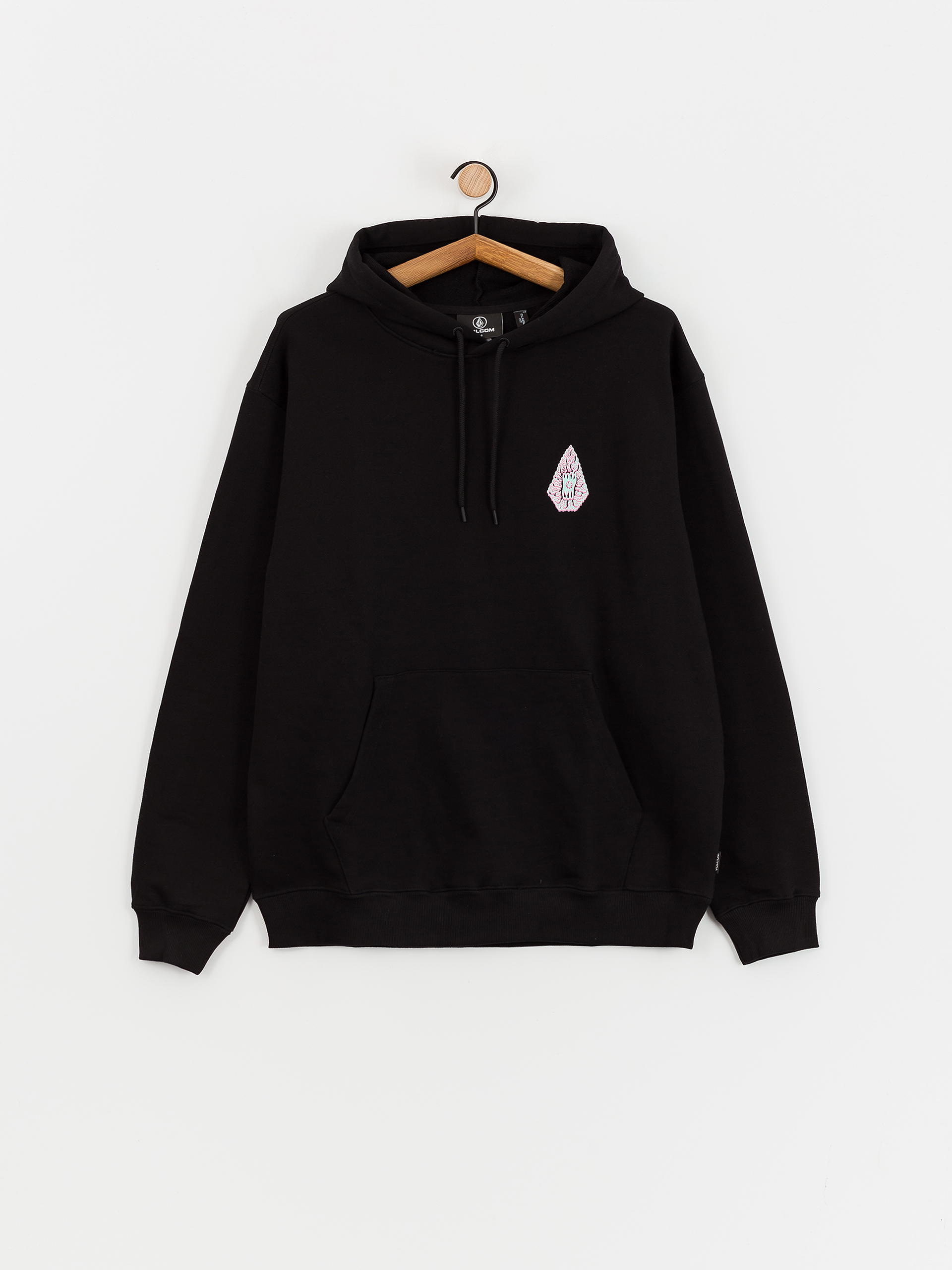 Суитшърт с качулка Volcom Fa Tetsunori HD (black)