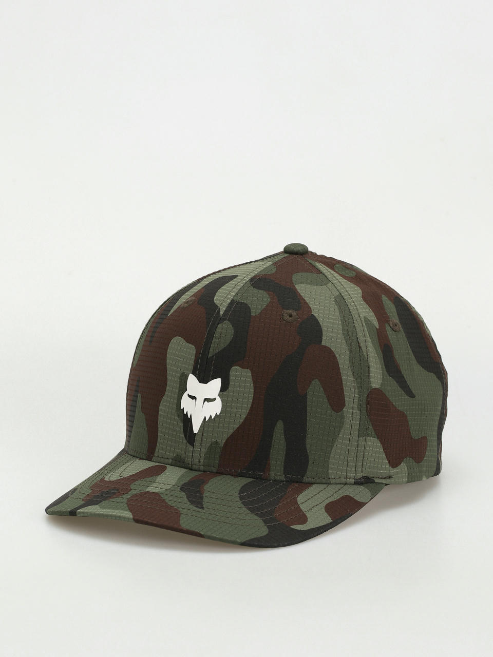 Шапка с козирка Fox Fox Head Camo Tech Flexfit (green camo)