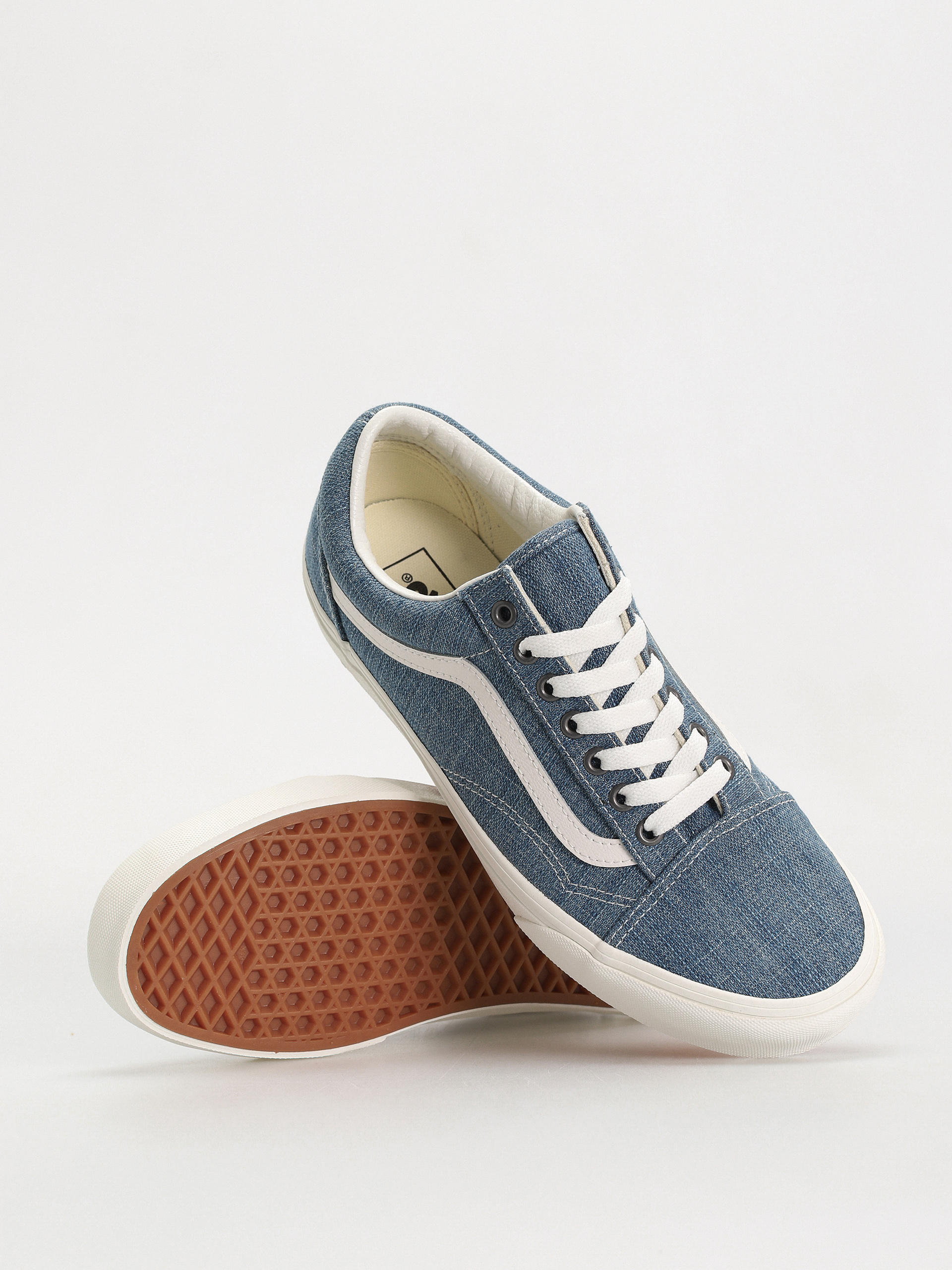 Обувки Vans Old Skool (threaded denim blue/white)