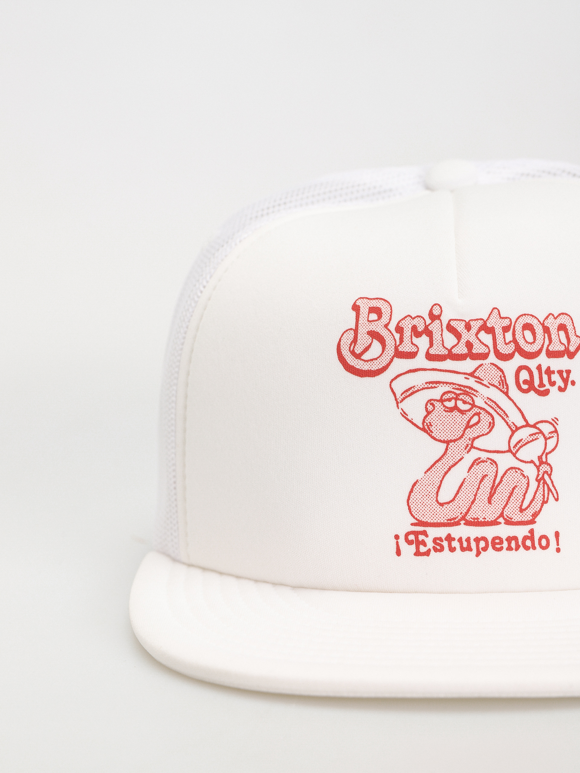 Шапка с козирка Brixton Estupendo Hp Trucker Hat (white)