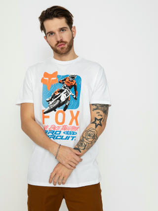 Тениска Fox X Pro Circuit Prem (optic white)