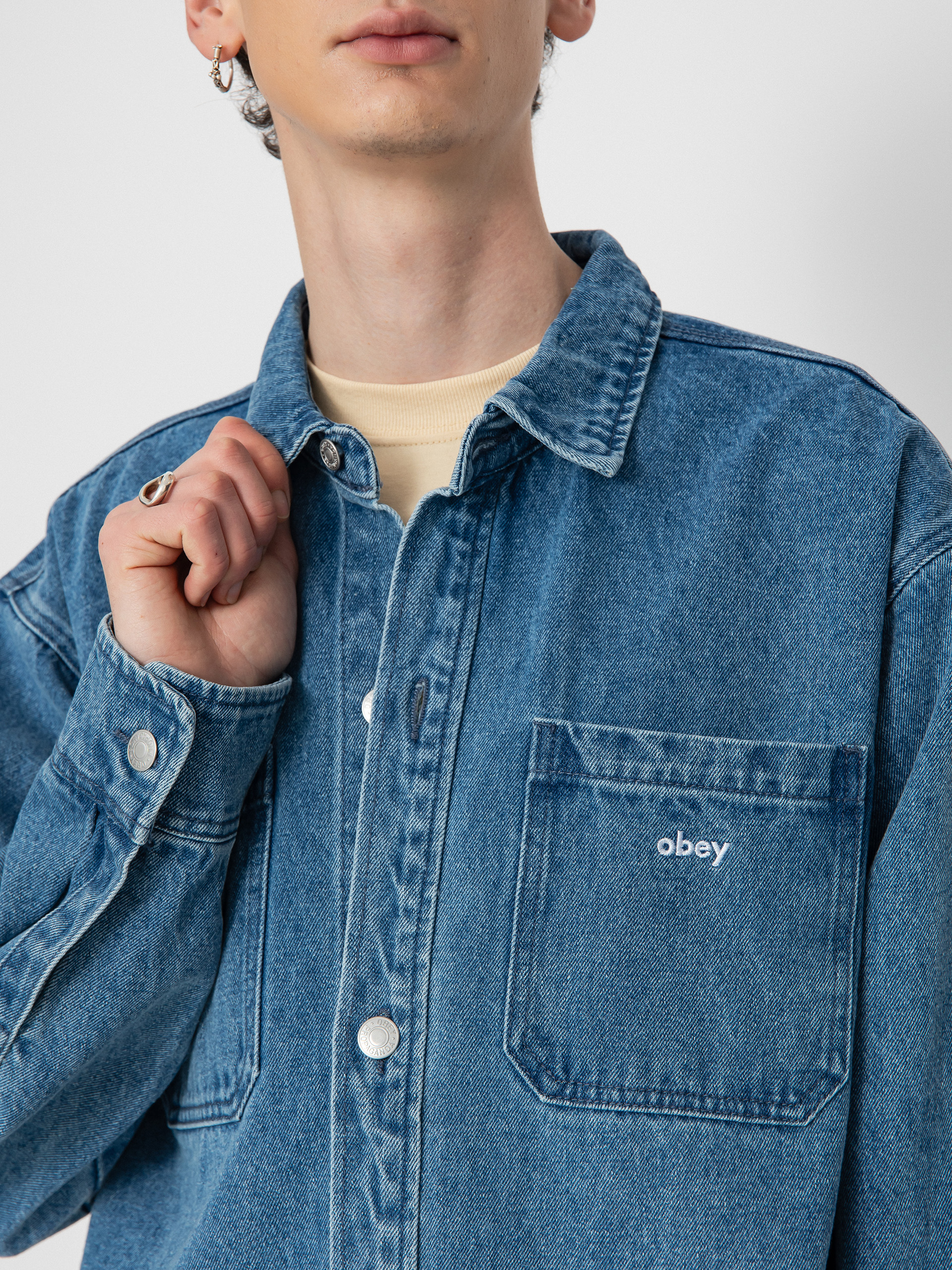 Яке OBEY Winston (light indigo)