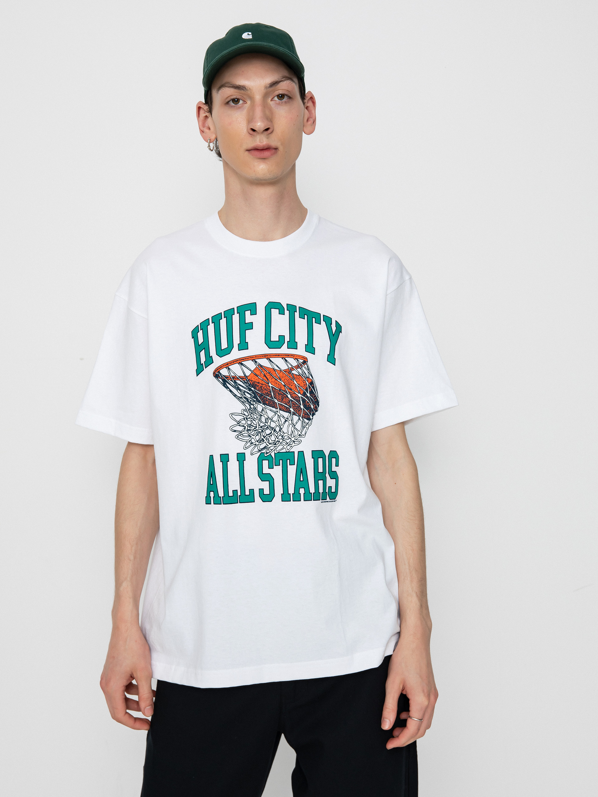 Тениска HUF Swish (white)