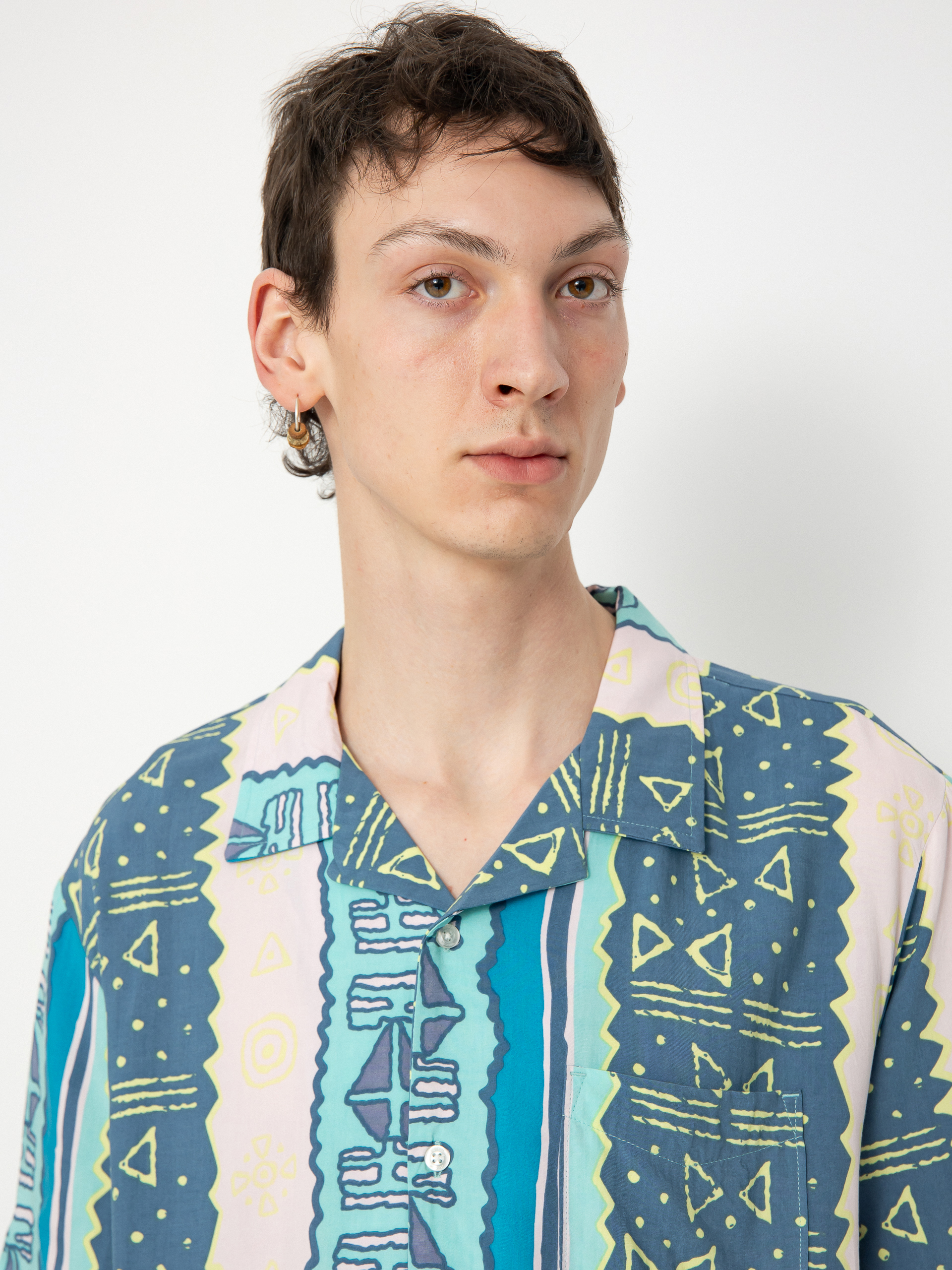 Риза Volcom Bold Moves (crete blue)