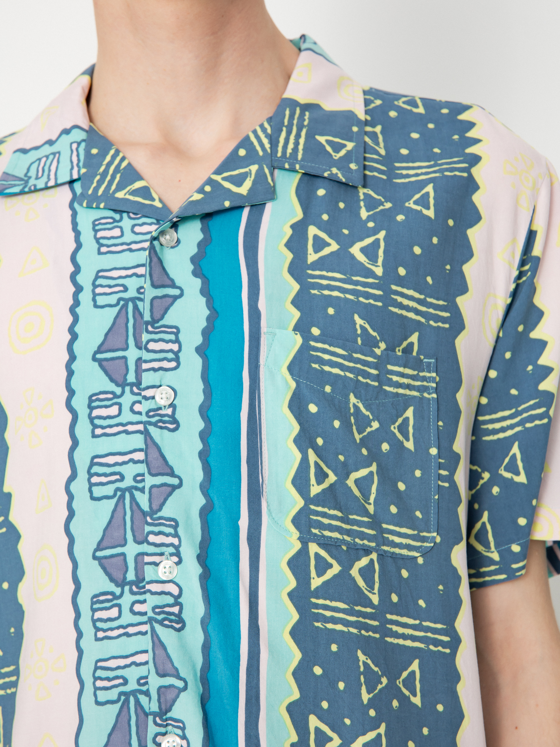 Риза Volcom Bold Moves (crete blue)