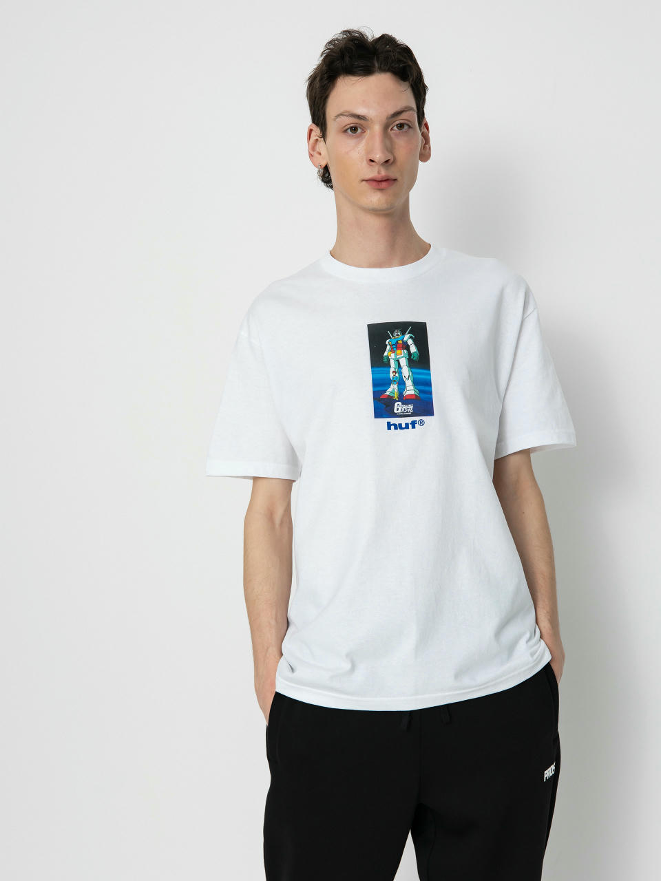 Тениска HUF X Gundam Rx-78 (white)