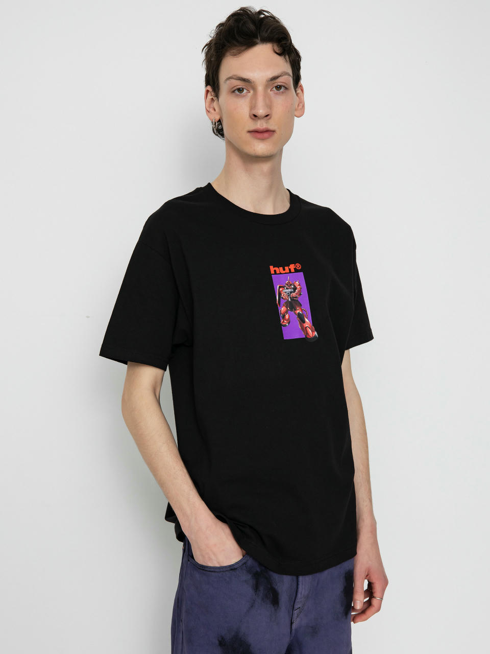 Тениска HUF X Gundam Chars Zaku (black)