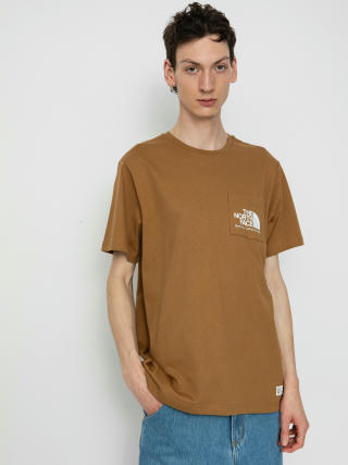 Тениска The North Face Berkeley California Pocket (utility brown)