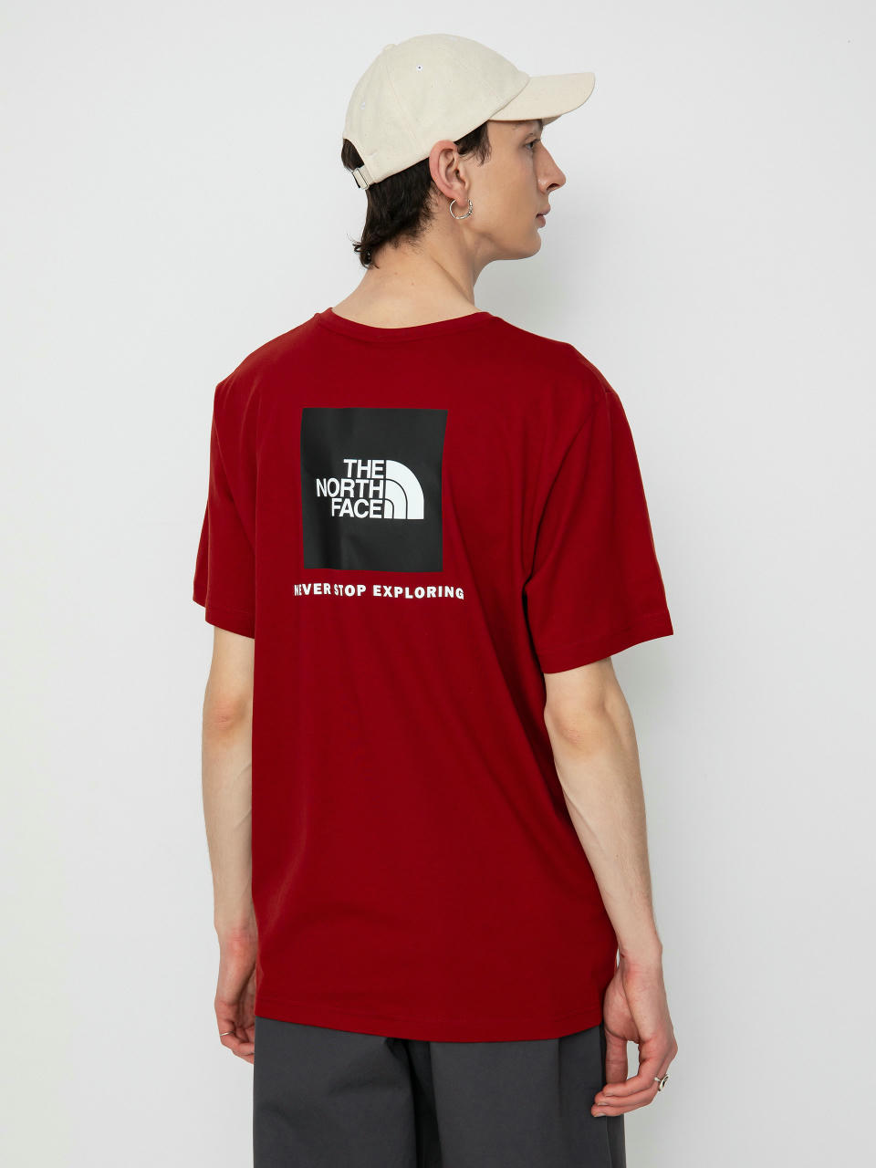 Тениска The North Face Redbox (iron red)