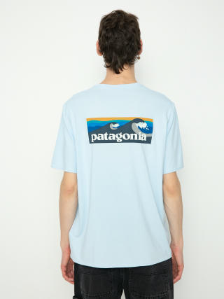 Тениска Patagonia Cap Cool Daily Graphic (boardshort logo chilled blue)