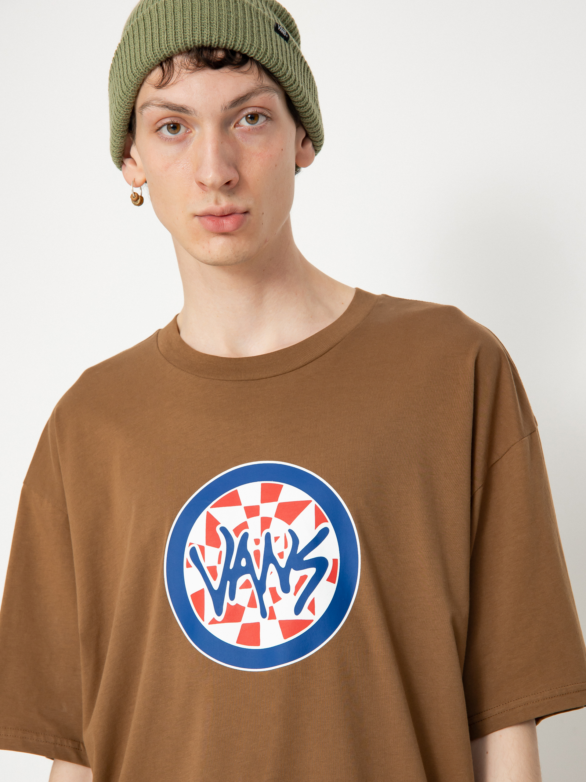 Тениска Vans Checker Icon (coffee liqueur)