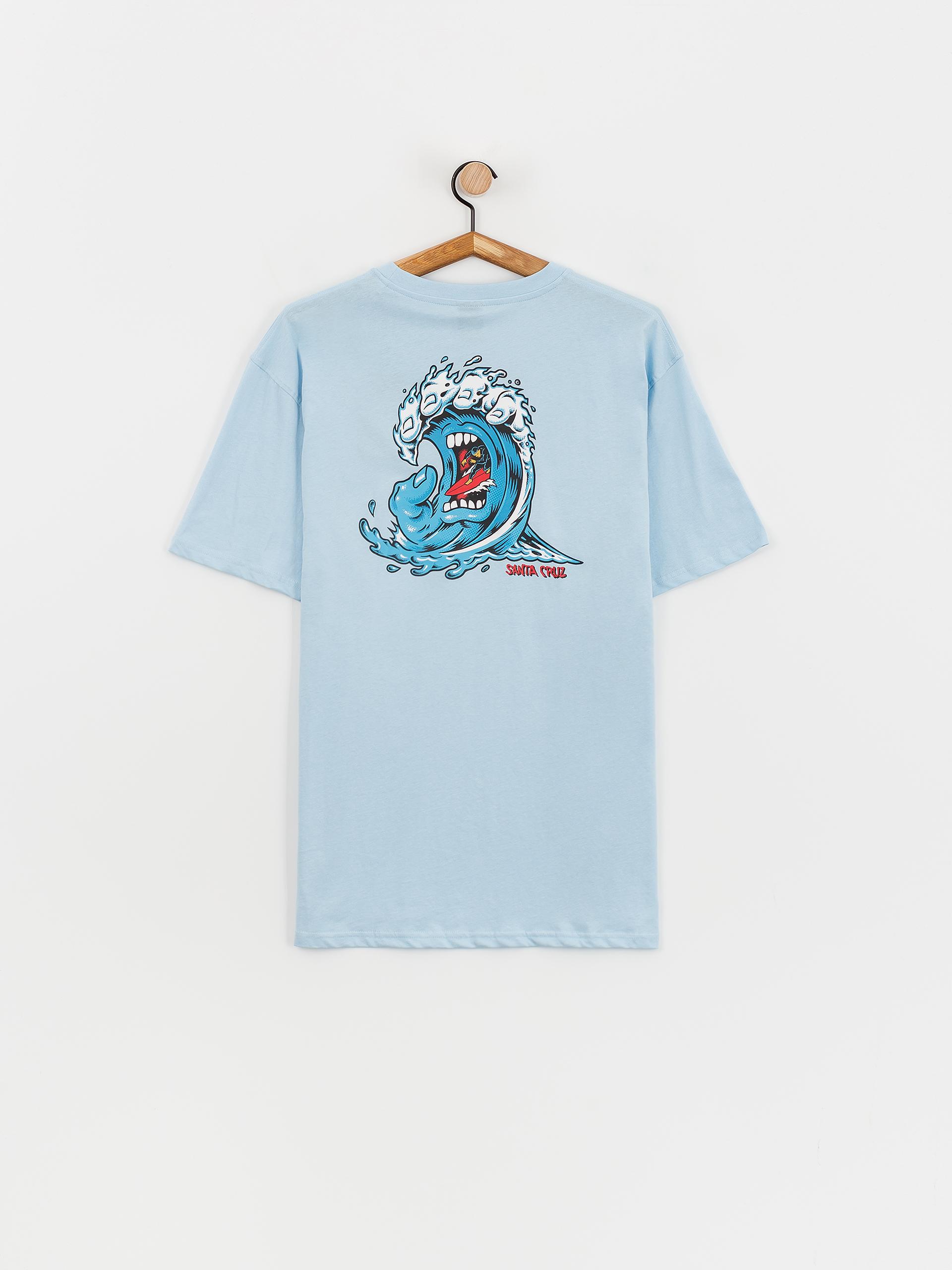 Тениска Santa Cruz Screaming Wave (sky blue)