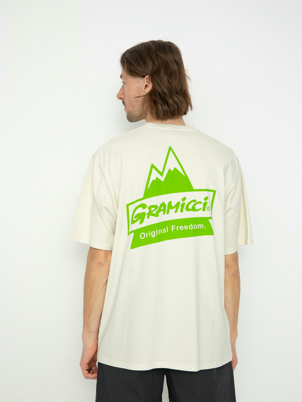 Тениска Gramicci Peak (sand pigment)