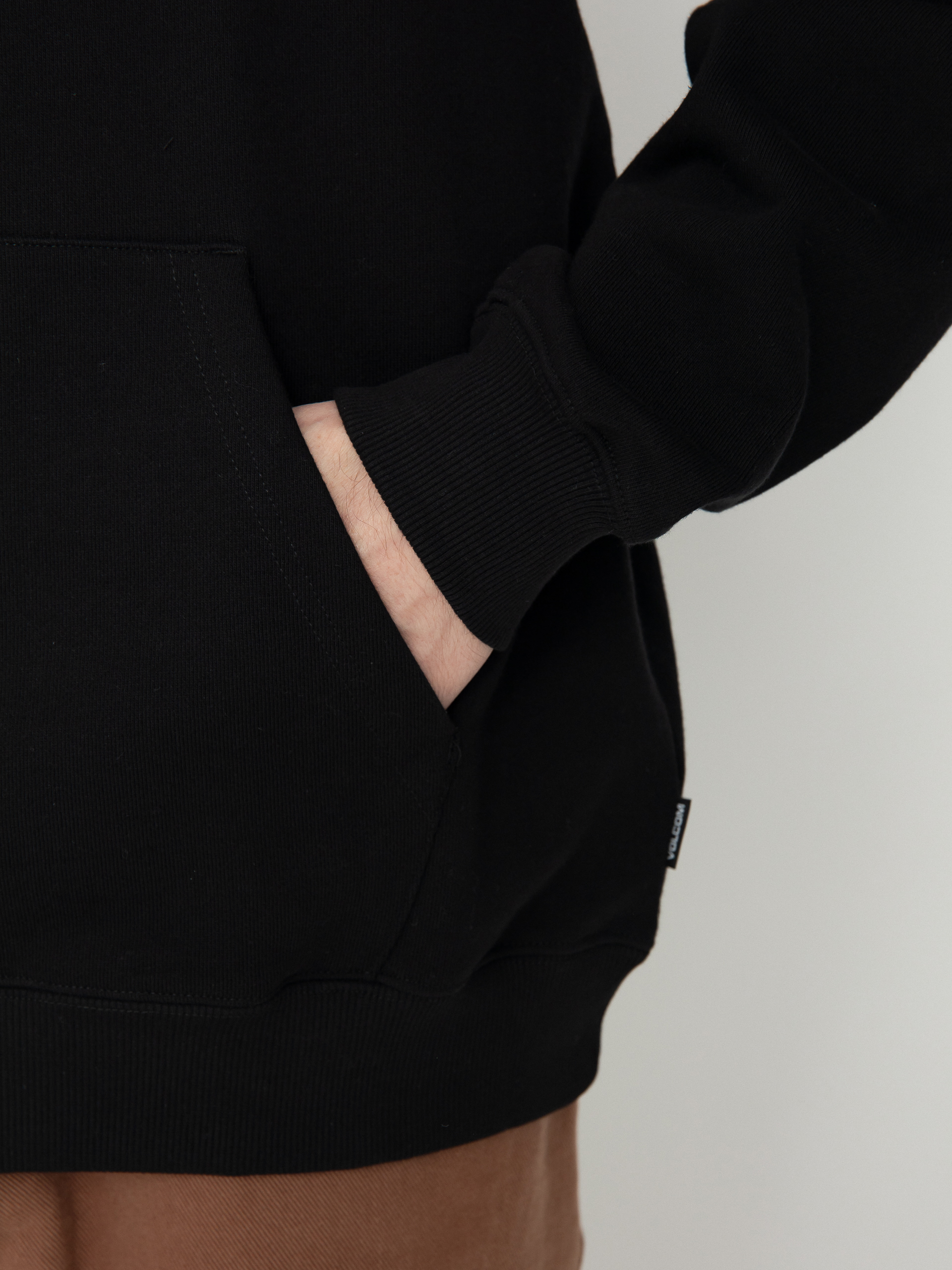 Суитшърт с качулка Volcom Fa Tetsunori HD (black)