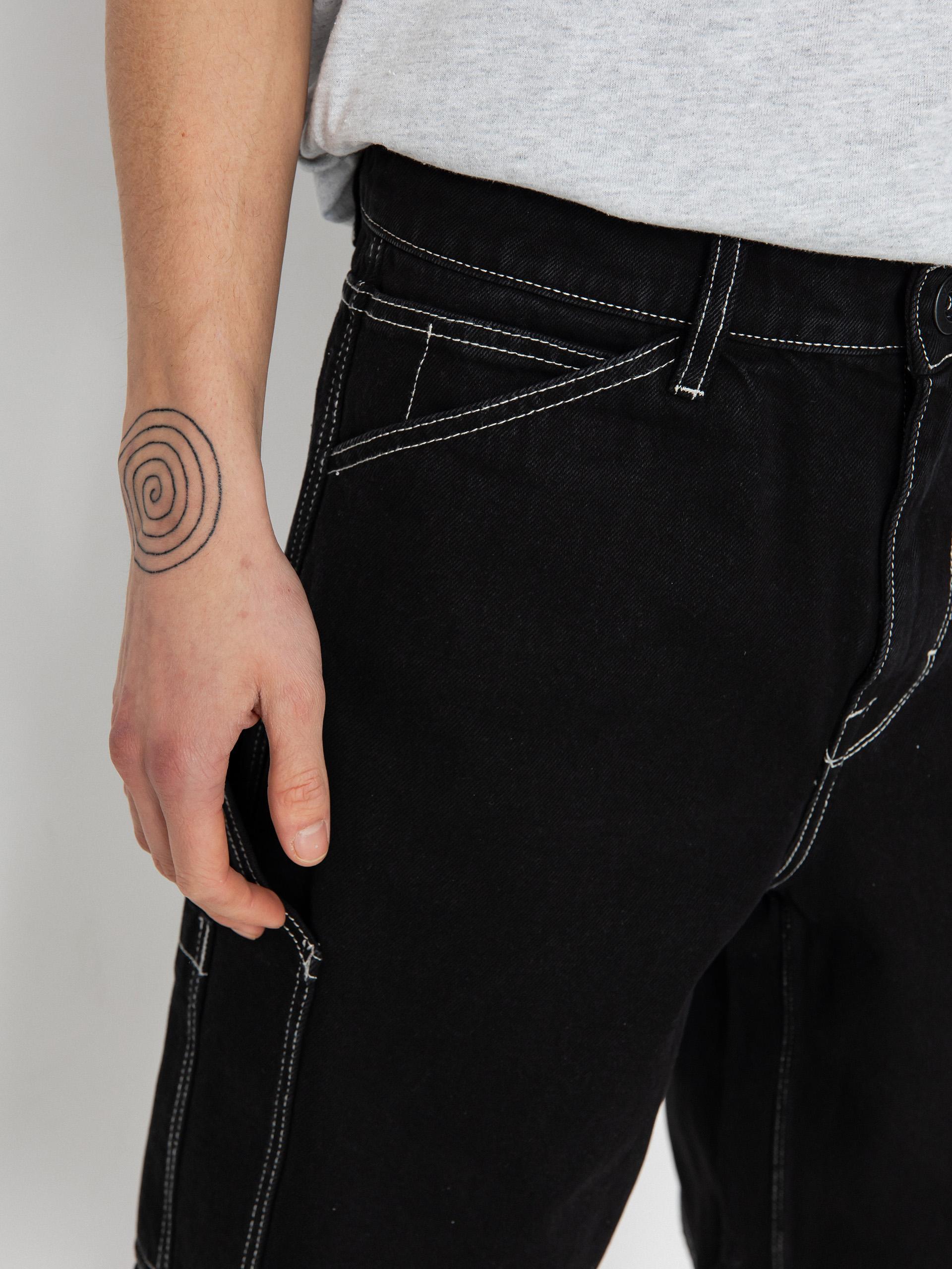 Къси панталони Volcom Labored Denim Utility (black)