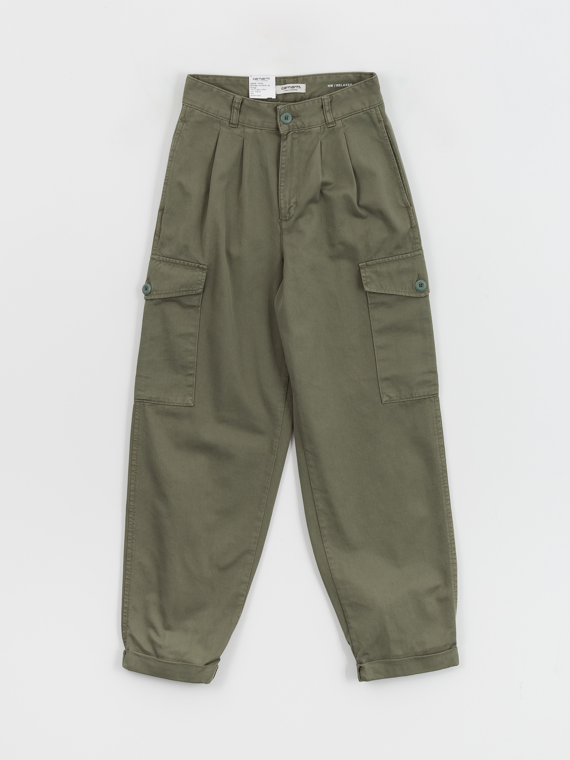 Панталони Carhartt WIP Collins Wmn (park)