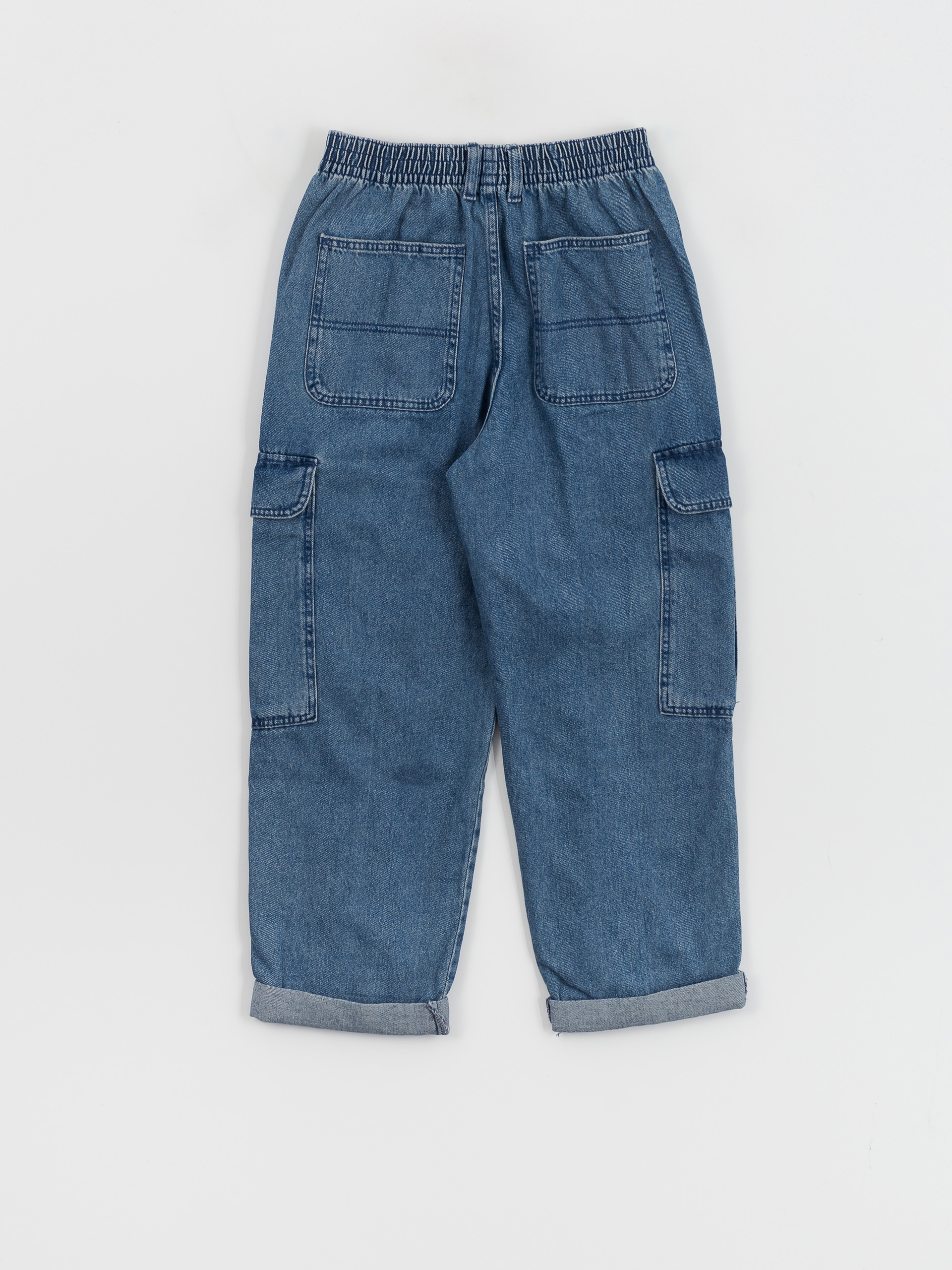 Панталони Vans Sidewalk Denim Cargo Wmn (stone wash)