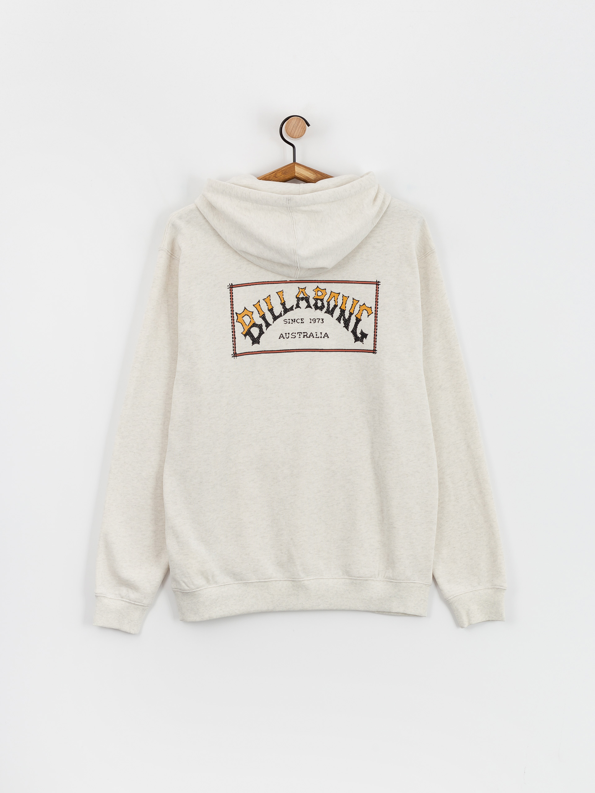 Суитшърт с качулка Billabong Short Sands HD (light grey heather)