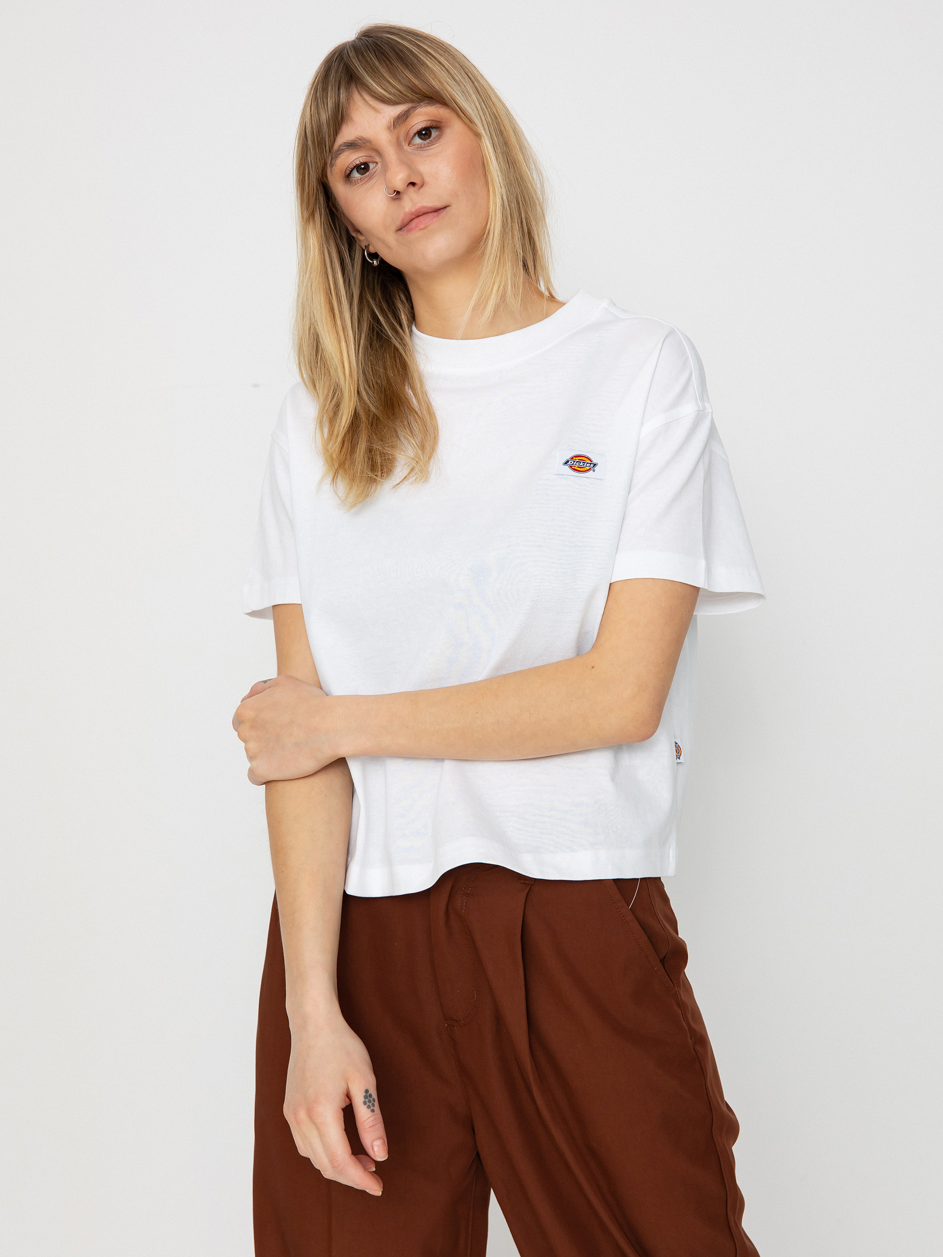 Тениска Dickies Oakport Boxy Wmn (white)