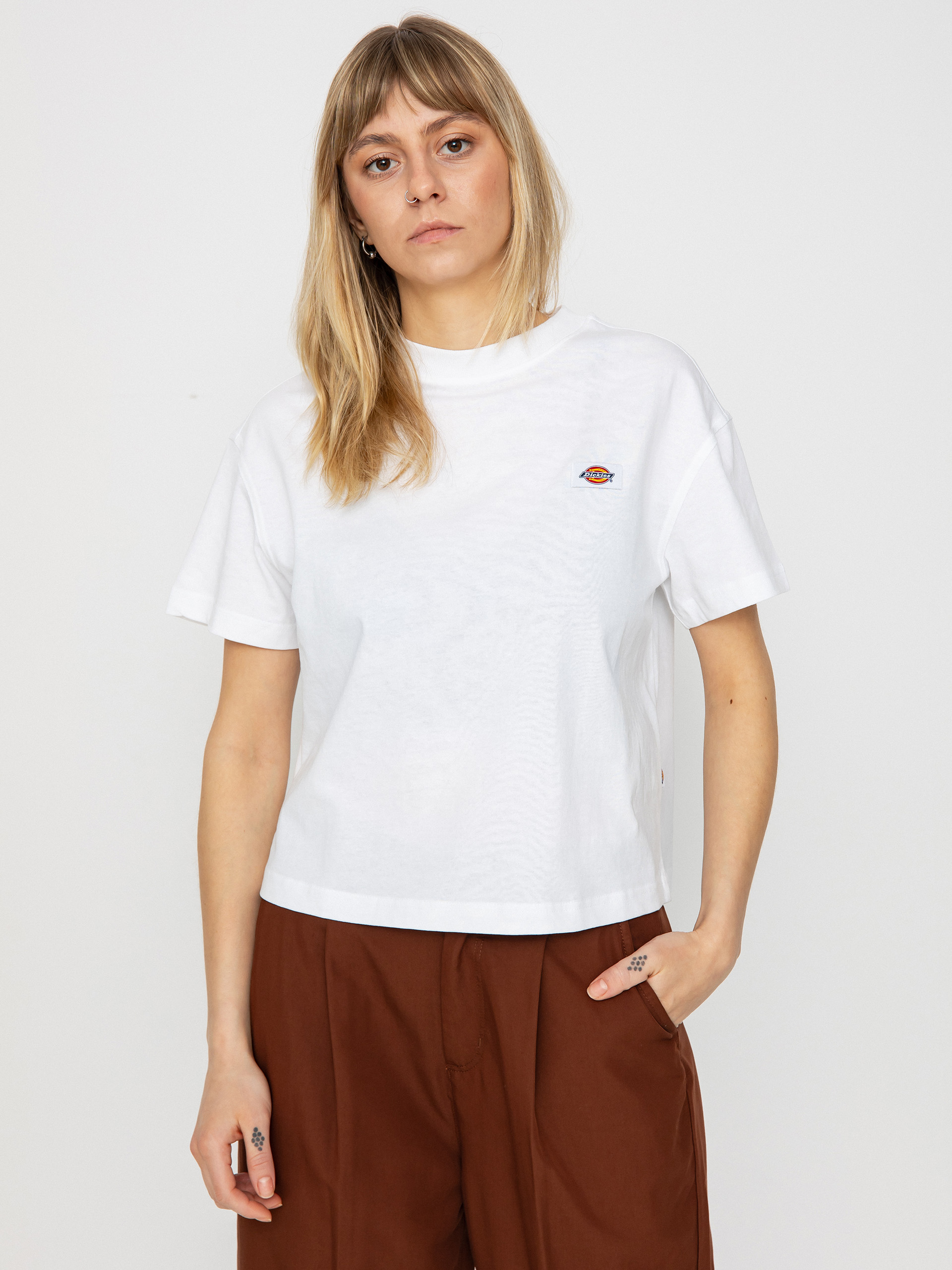 Тениска Dickies Oakport Boxy Wmn (white)