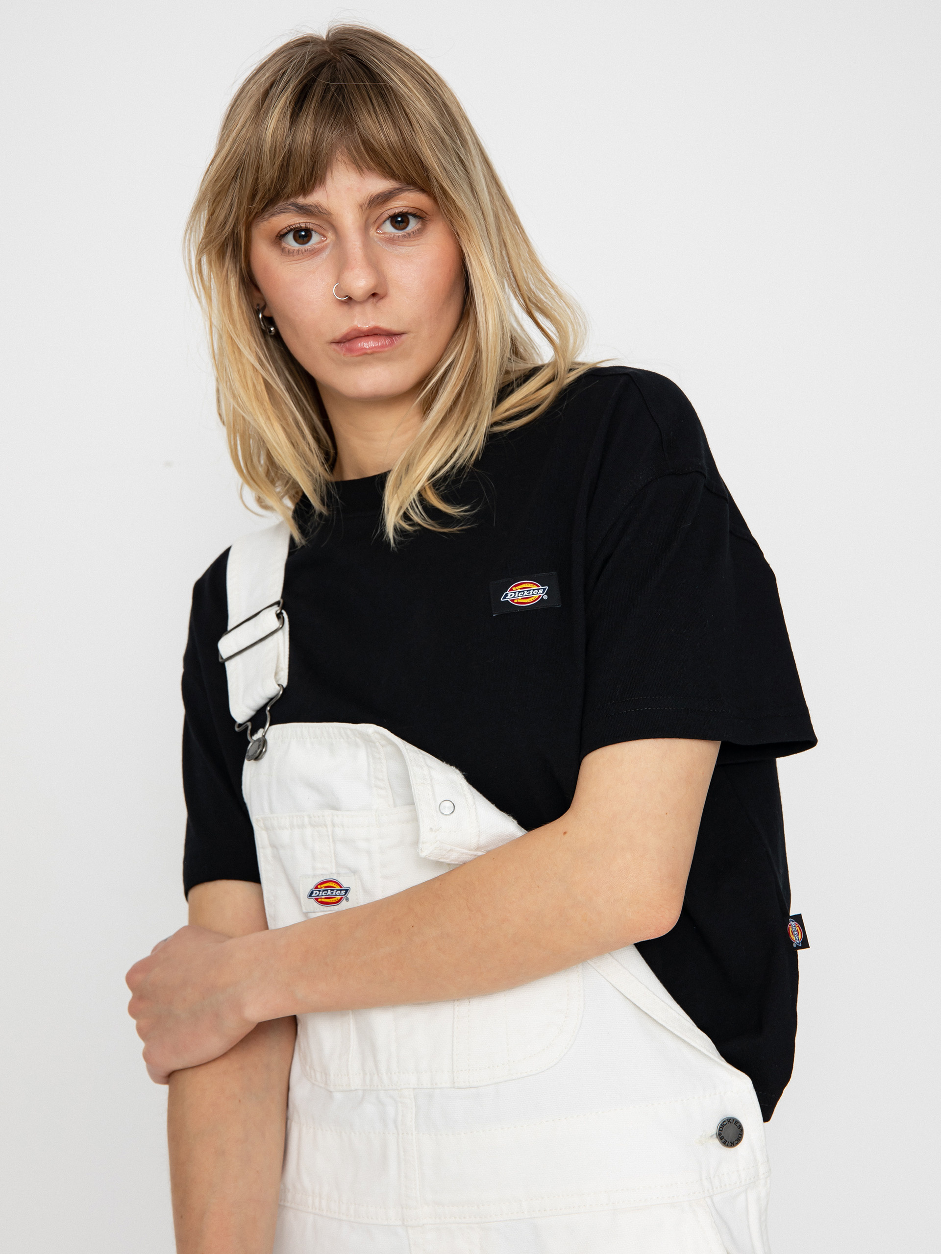 Тениска Dickies Oakport Boxy Wmn (black)