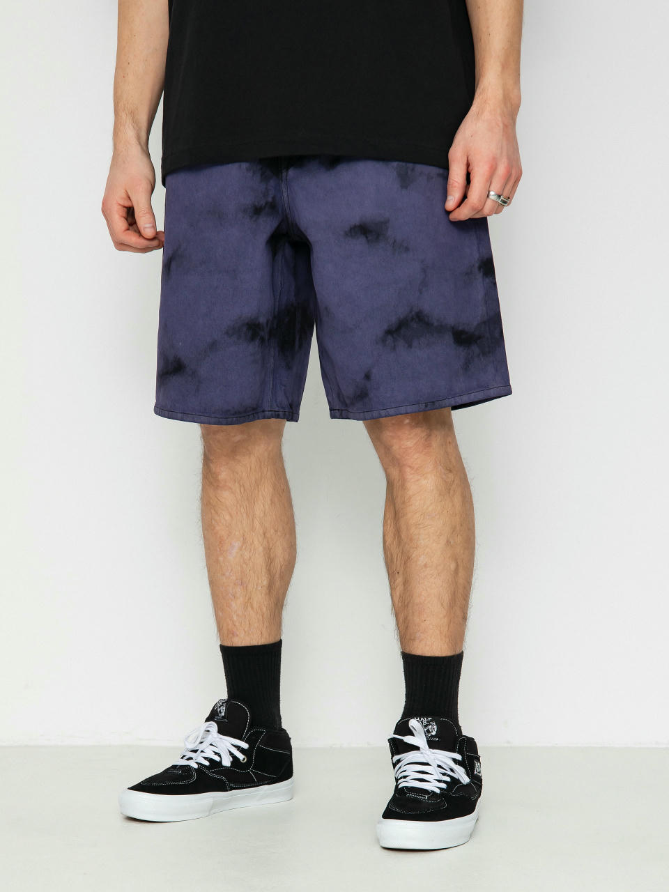 Къси панталони Volcom Billow Denim (deep purple)