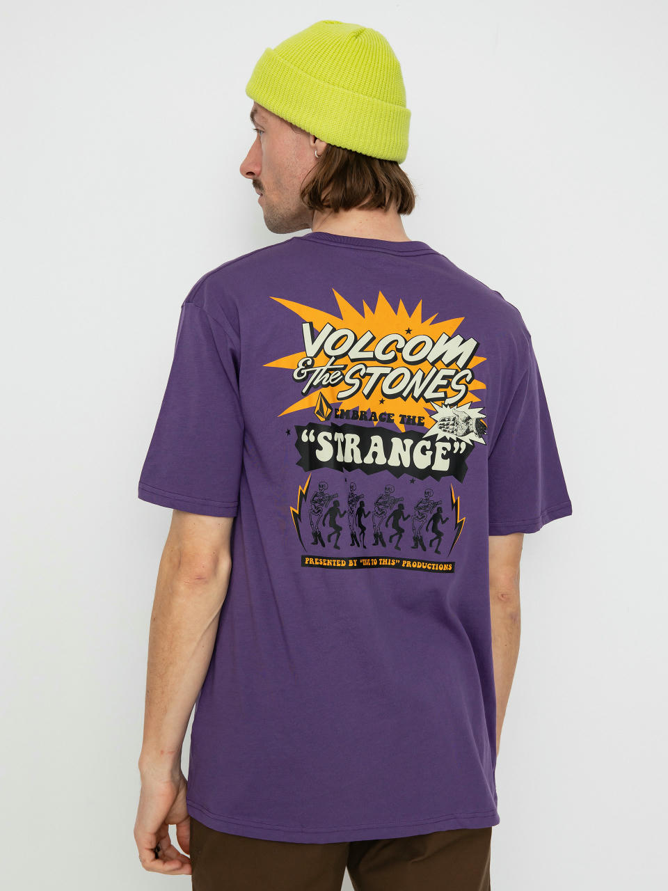 Тениска Volcom Strange Relics Bsc (deep purple)