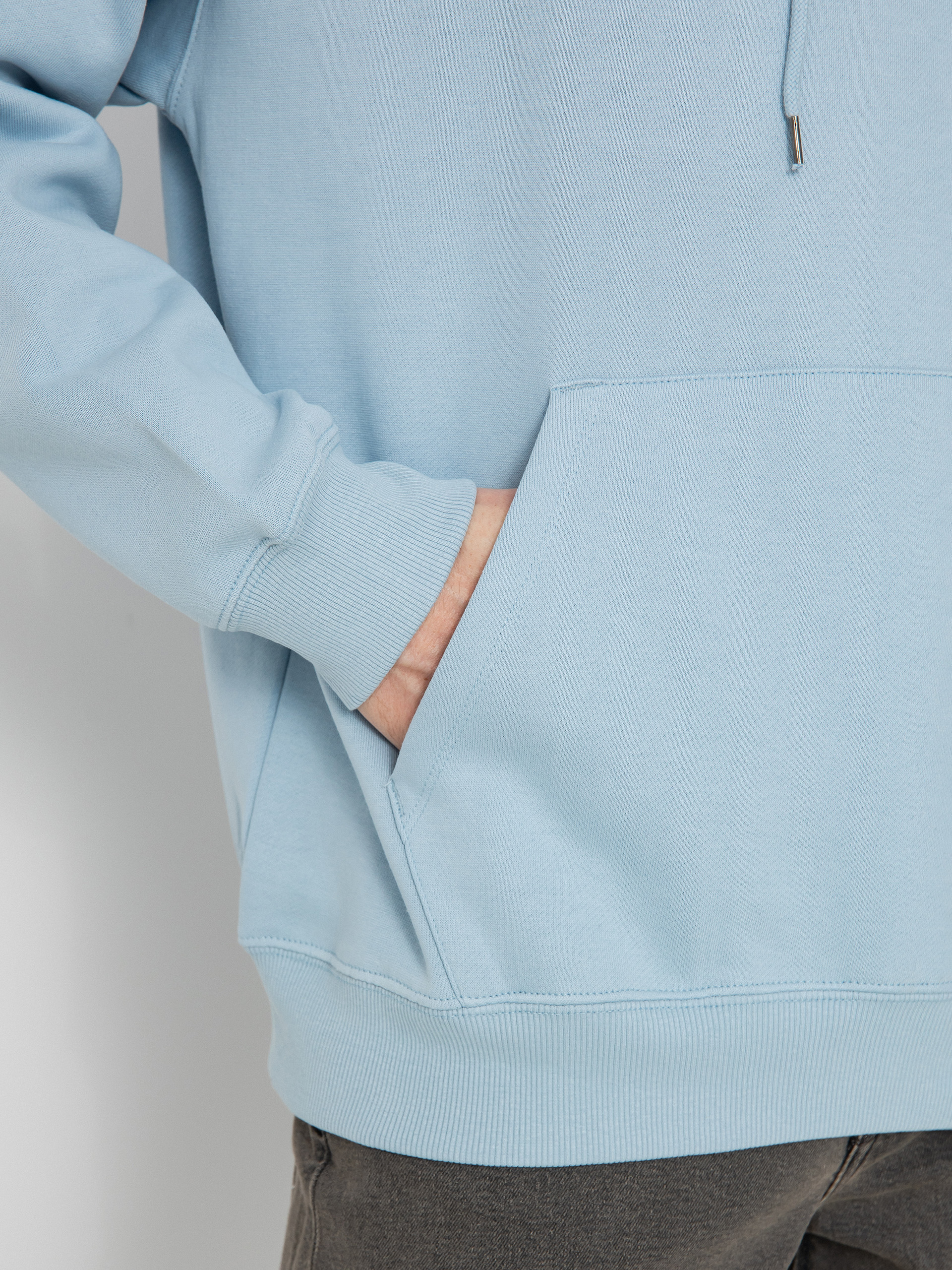 Суитшърт с качулка Volcom Volcom Stone HD (celestial blue)