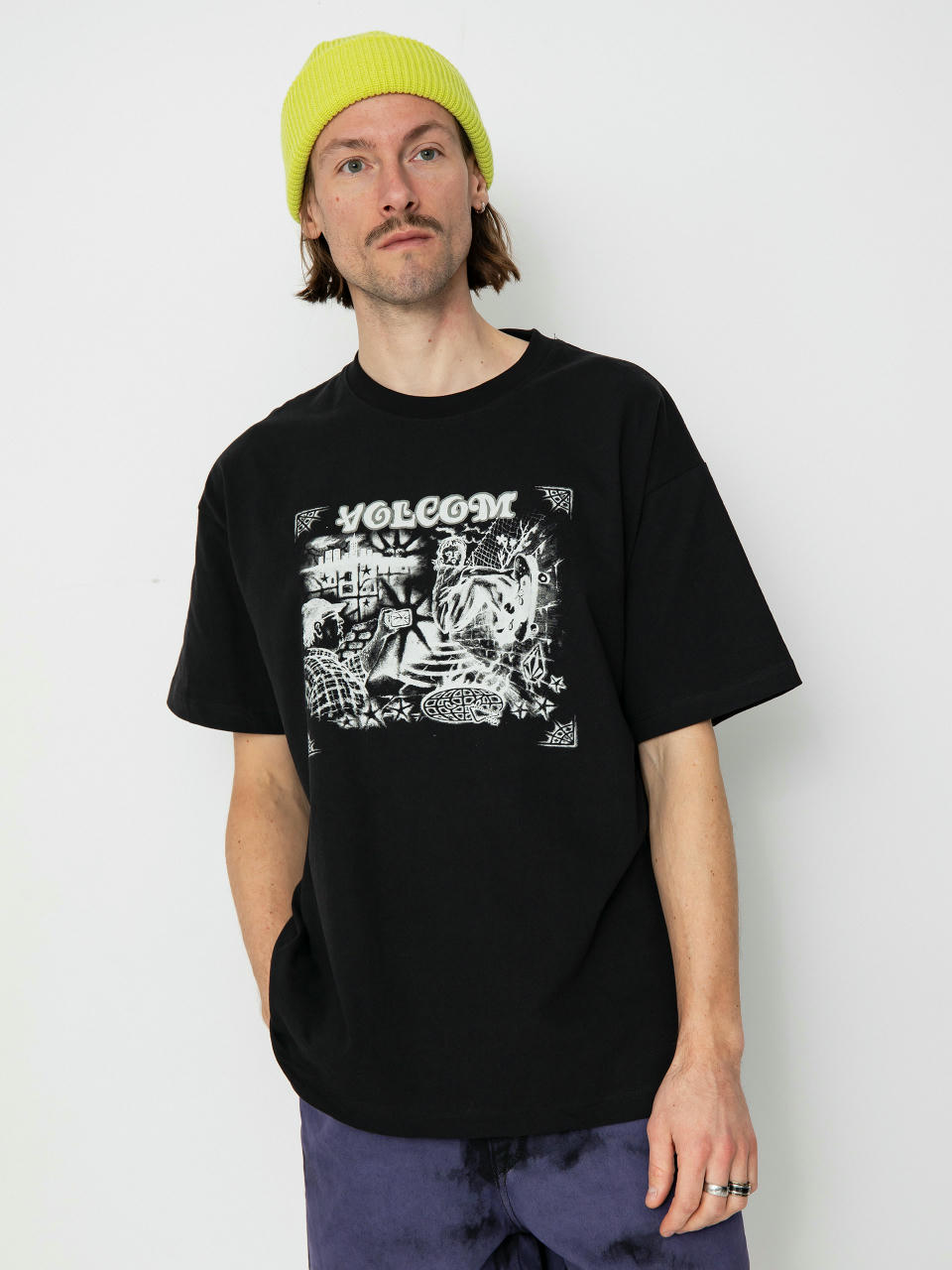 Тениска Volcom Street Keutchi (black)