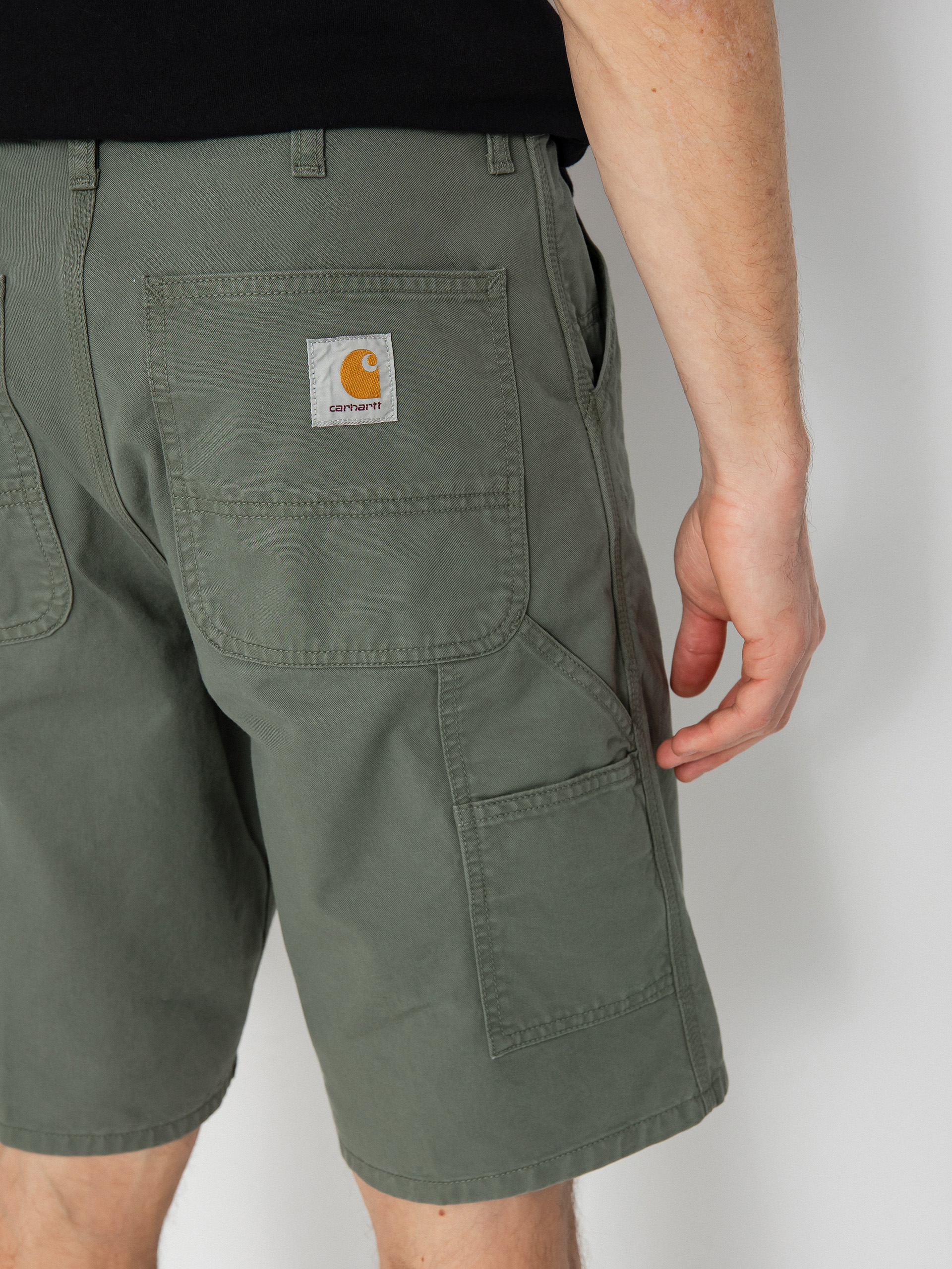 Къси панталони Carhartt WIP Single Knee (park)