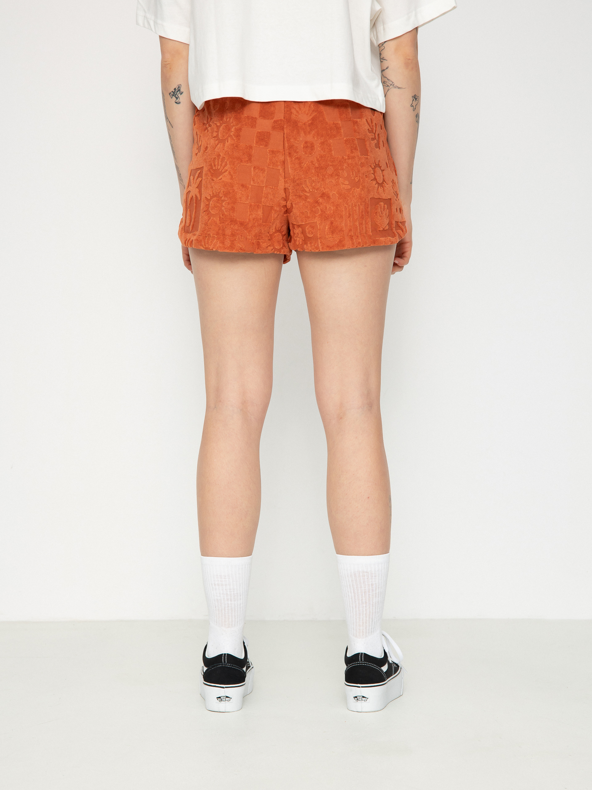 Къси панталони Volcom Sunny Wild Terry Cloth Wmn (rosewood)