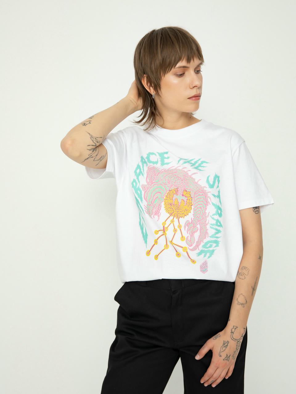 Тениска Volcom Fa Tetsunori 2 Wmn (white)