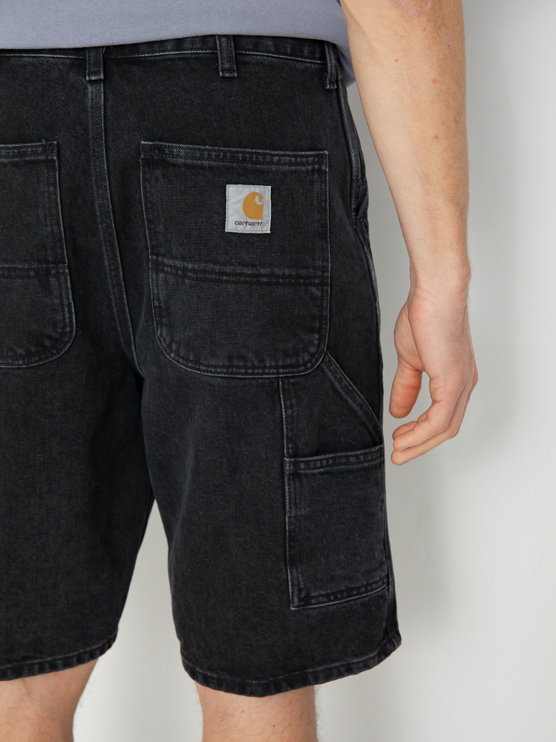 Къси панталони Carhartt WIP Single Knee (black)