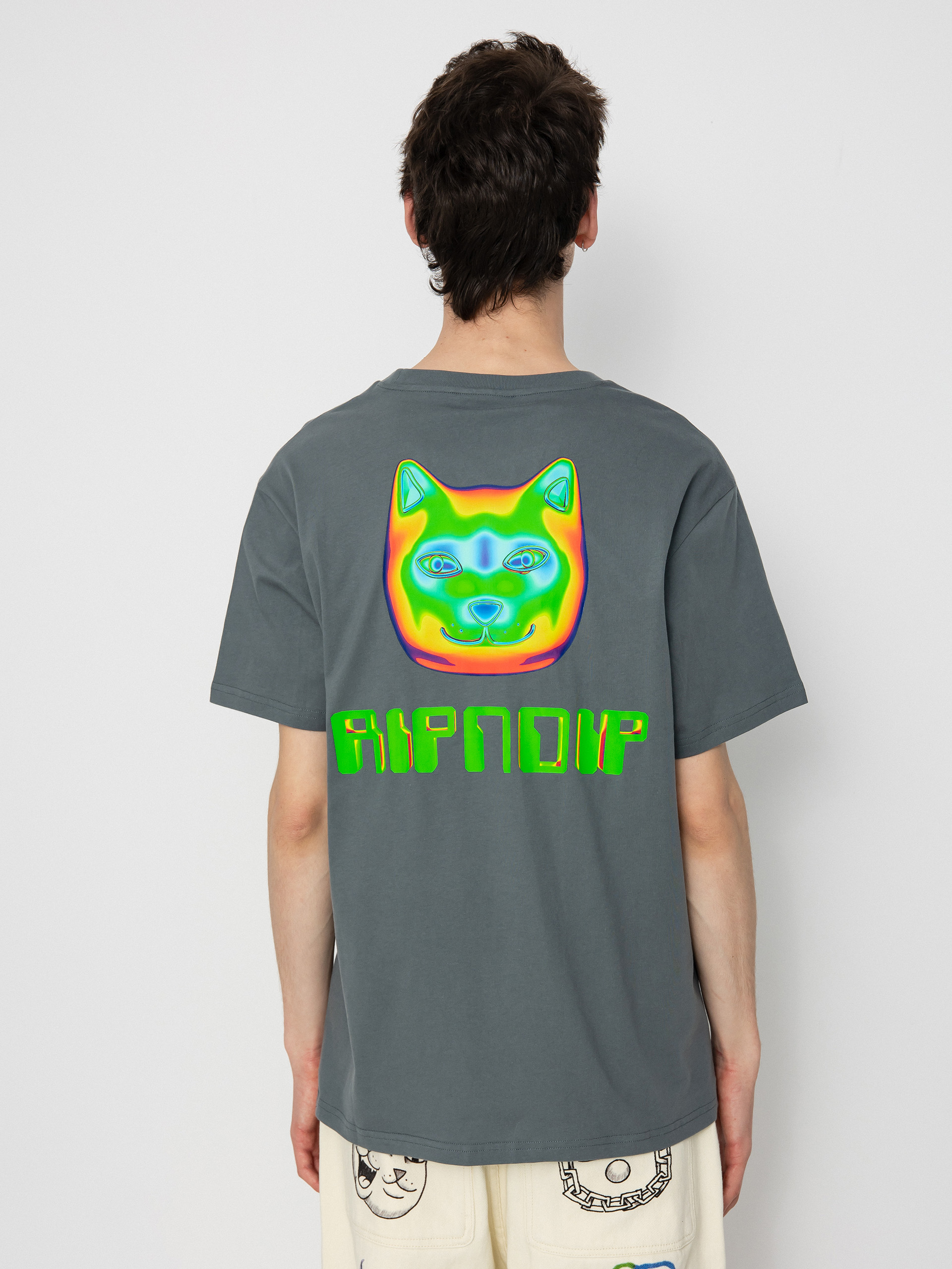 Тениска RipNDip Thermal Nermal (charcoal)