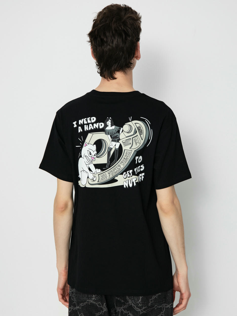 Тениска RipNDip Nut Off (black)