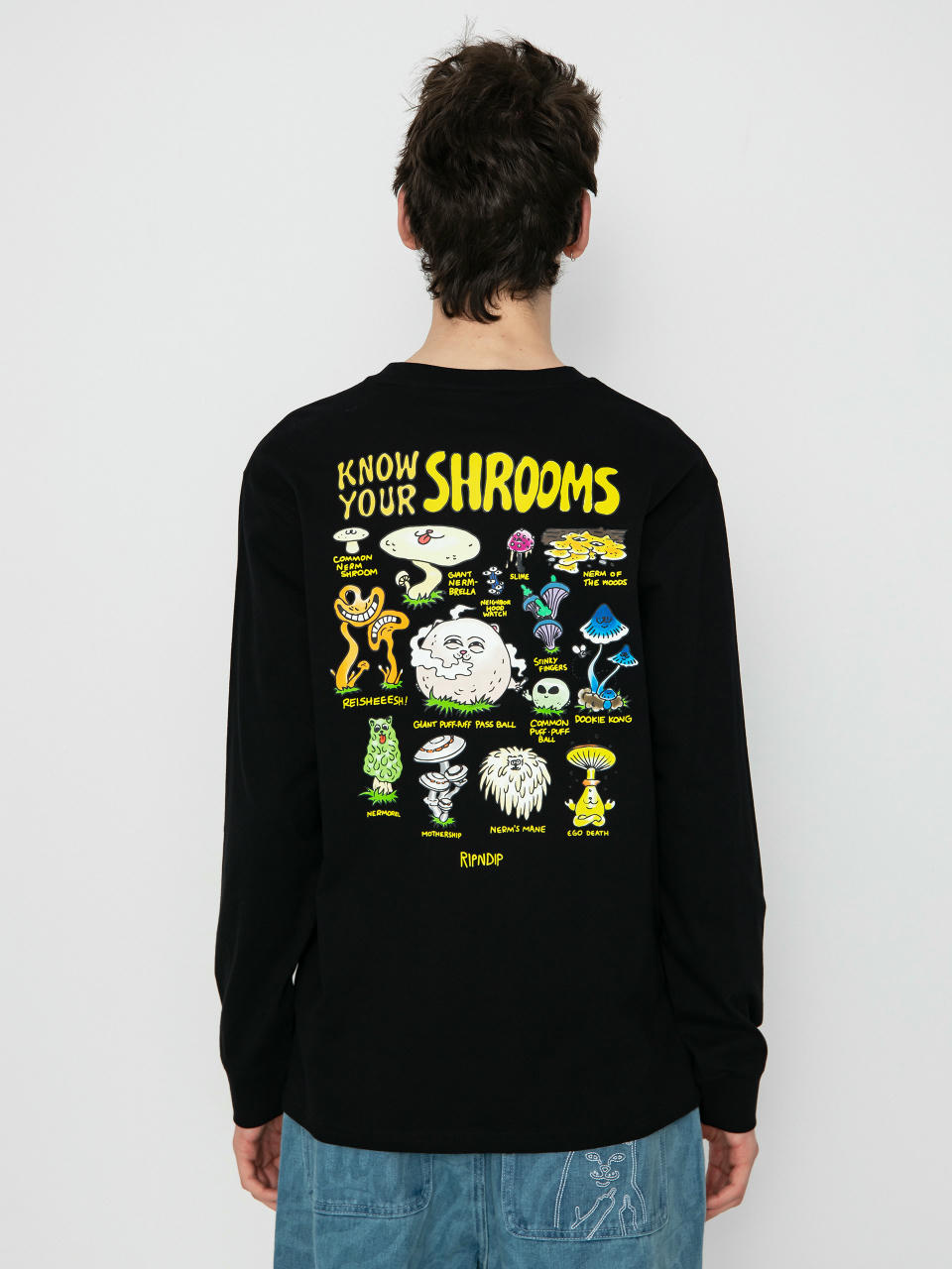 Блузи RipNDip Know Ur Shrooms (black)