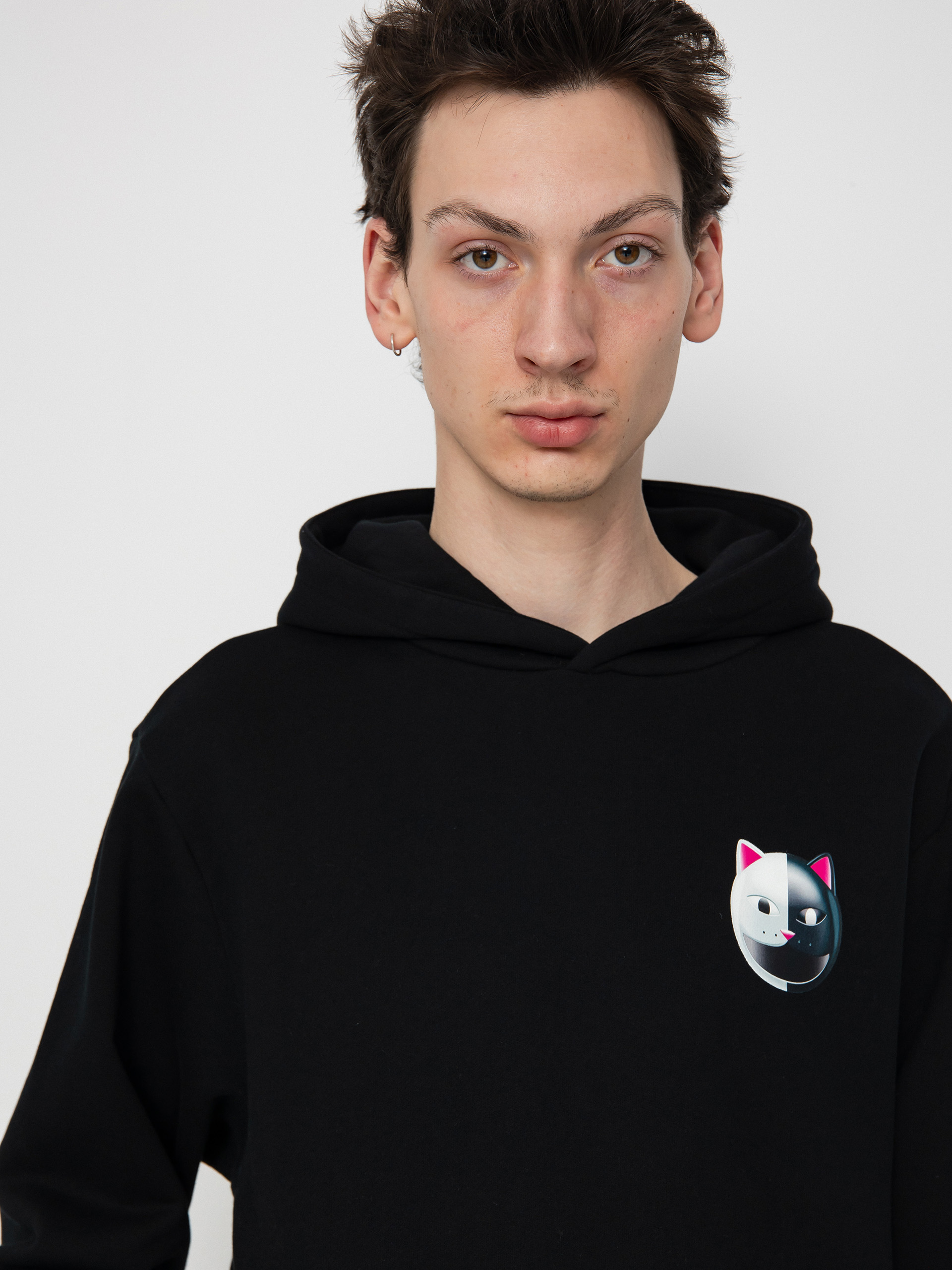 Суитшърт с качулка RipNDip Lose Yourself HD (black)