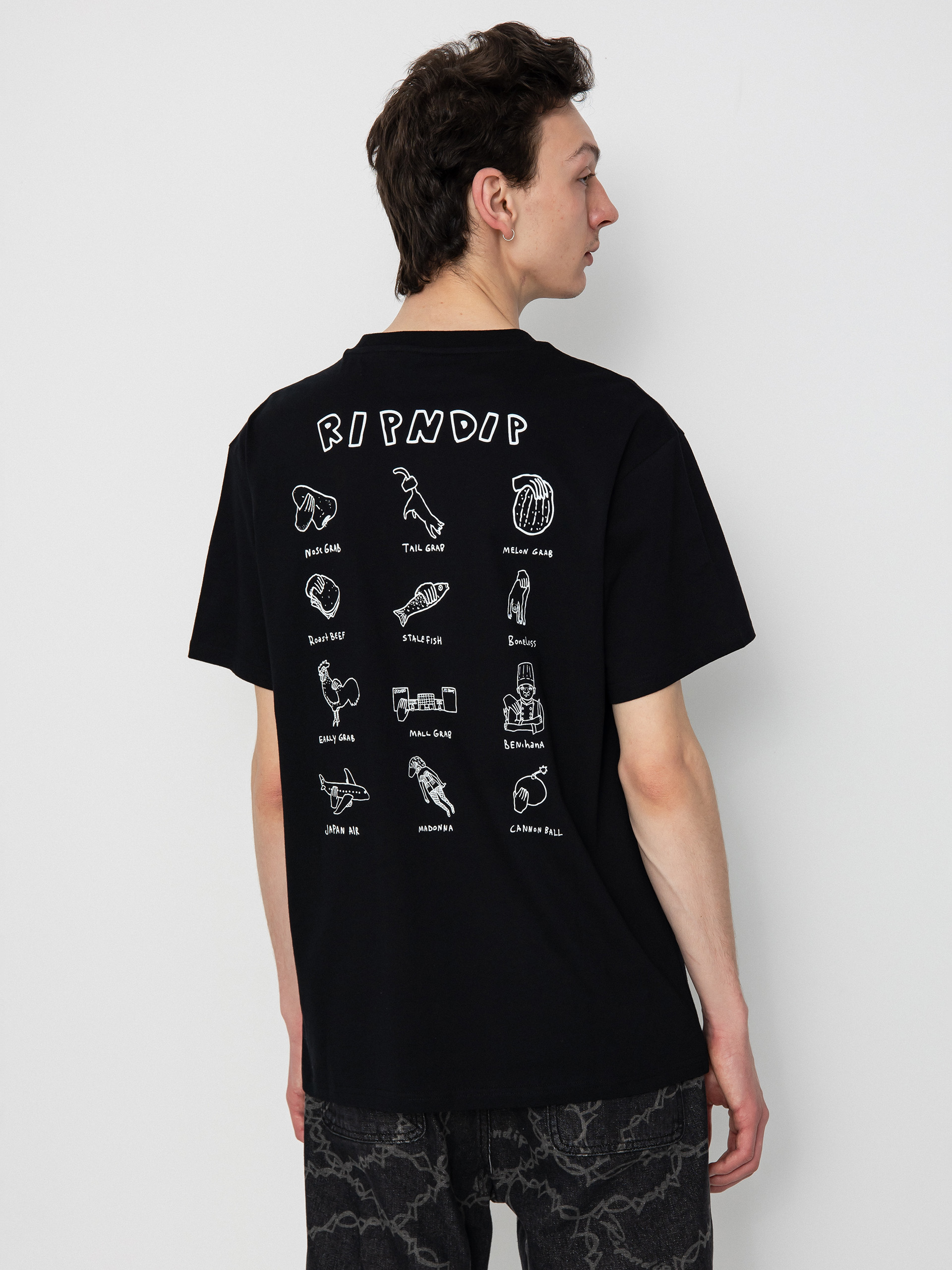 Тениска RipNDip Grabs (black)