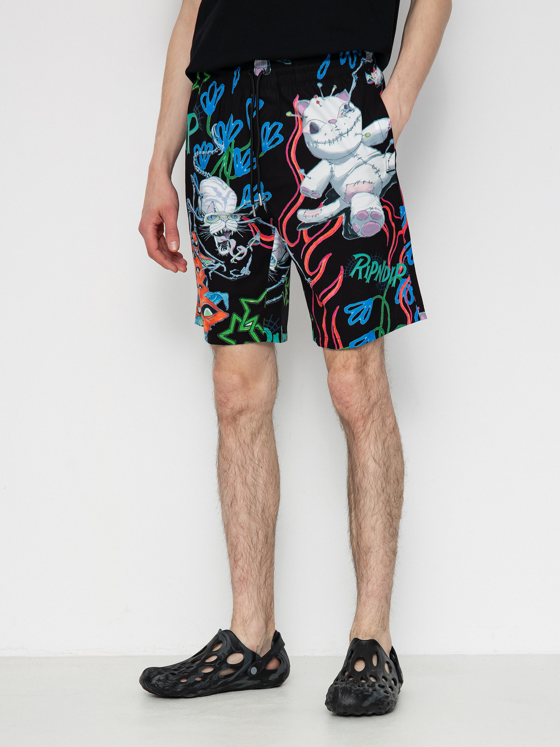 Къси панталони RipNDip Travis Swim (black)