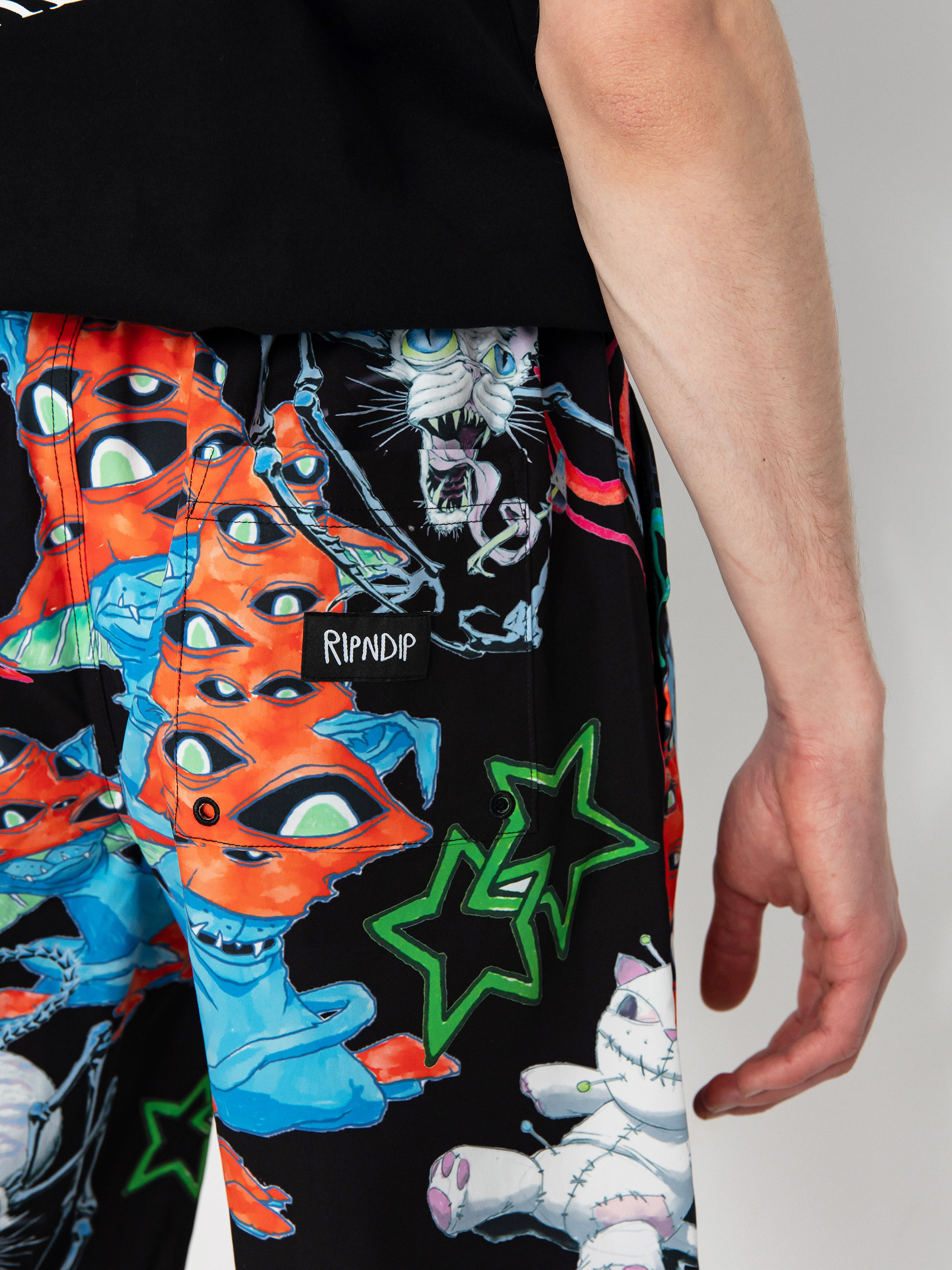 Къси панталони RipNDip Travis Swim (black)