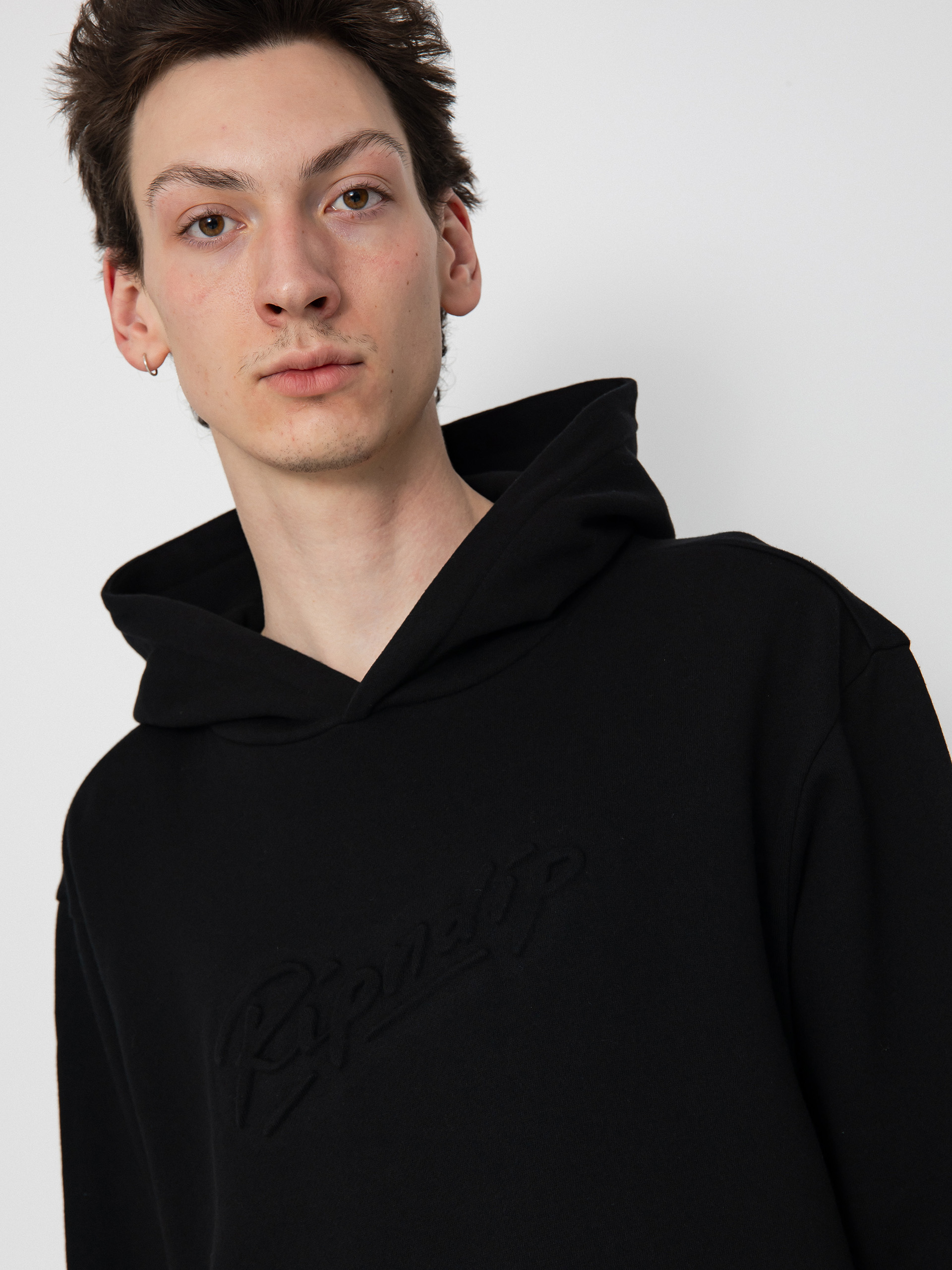 Суитшърт с качулка RipNDip Autograph HD (black)