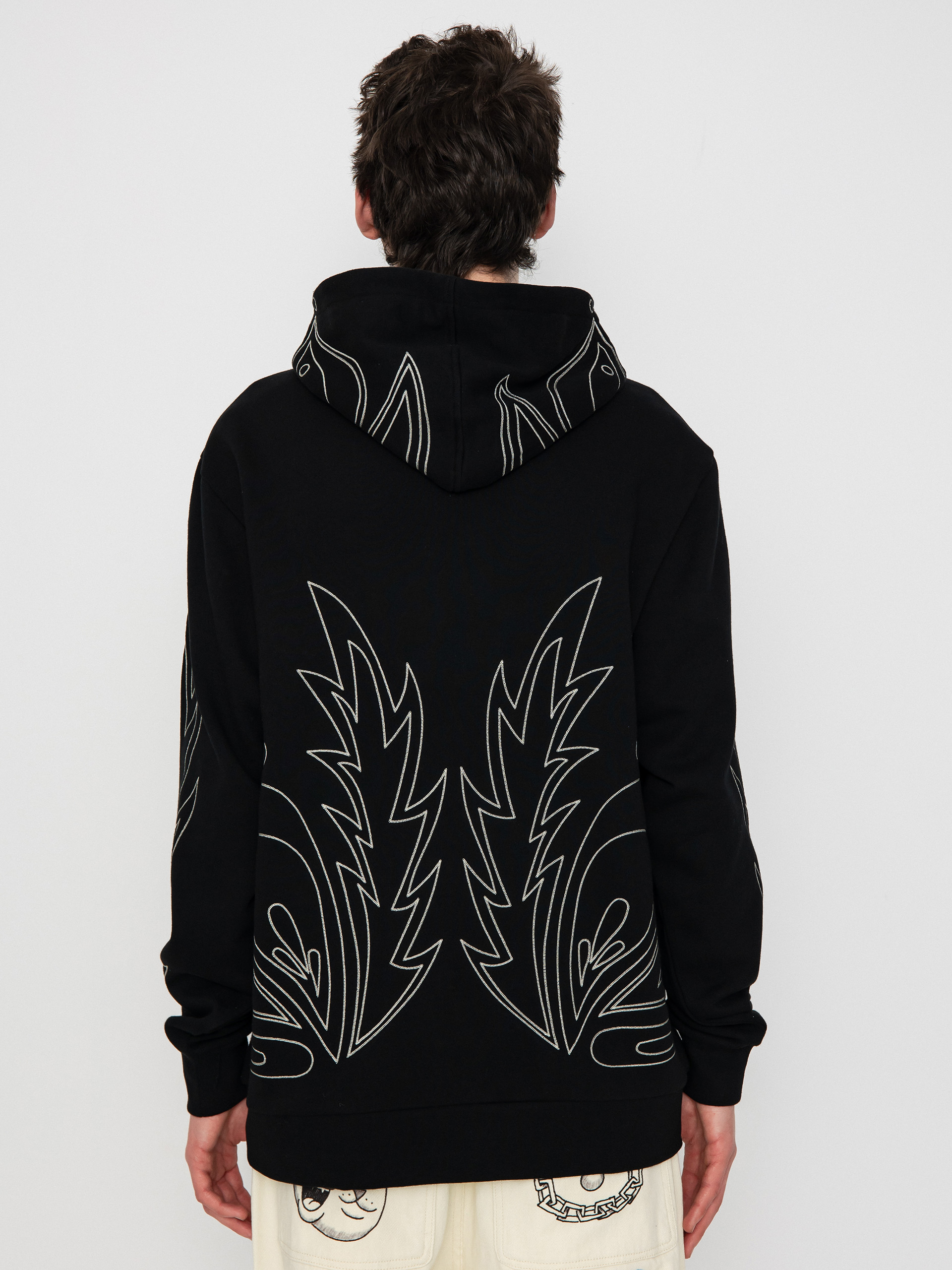 Суитшърт с качулка RipNDip Howdy HD (black)