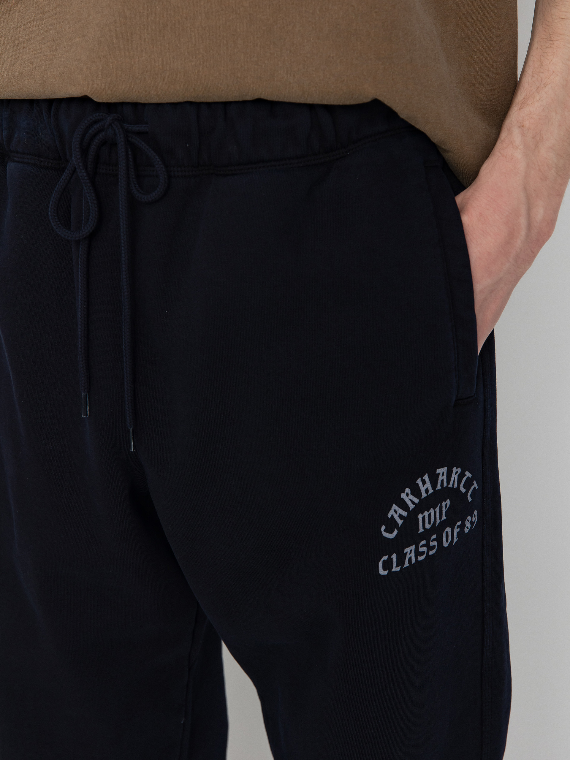 Панталони Carhartt WIP Class of 89 (dark navy/white)