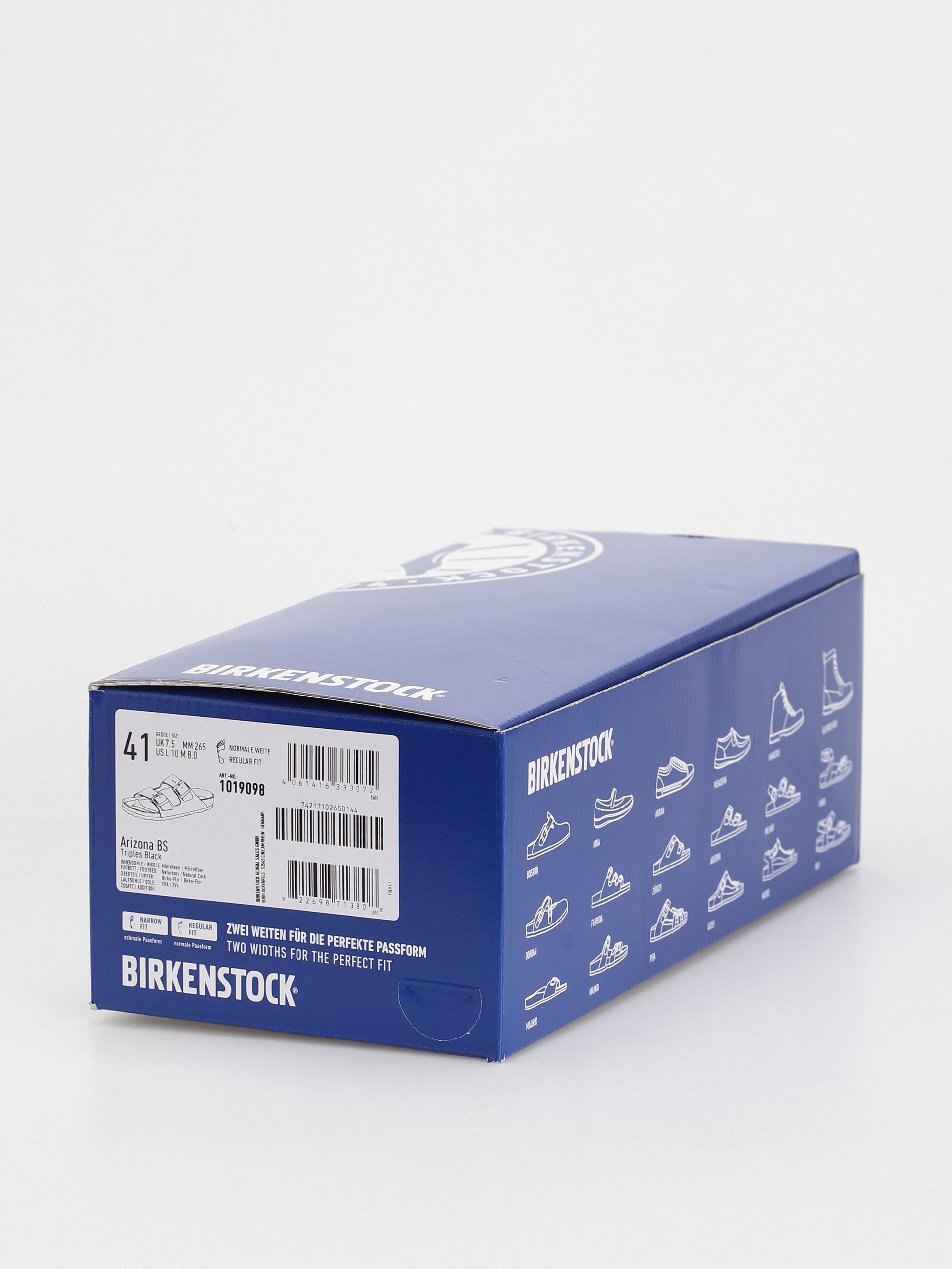 Чехли Birkenstock Arizona Birko Flor Regular (black)