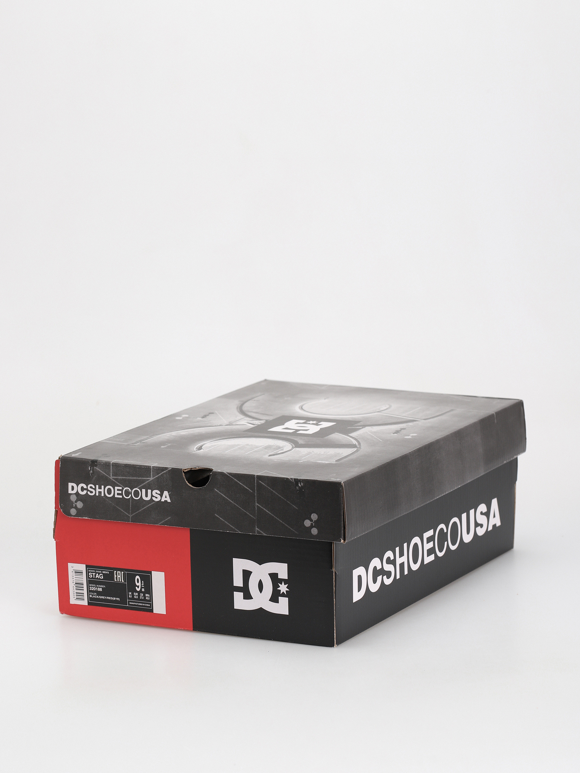 Обувки DC Stag (black/grey/red)