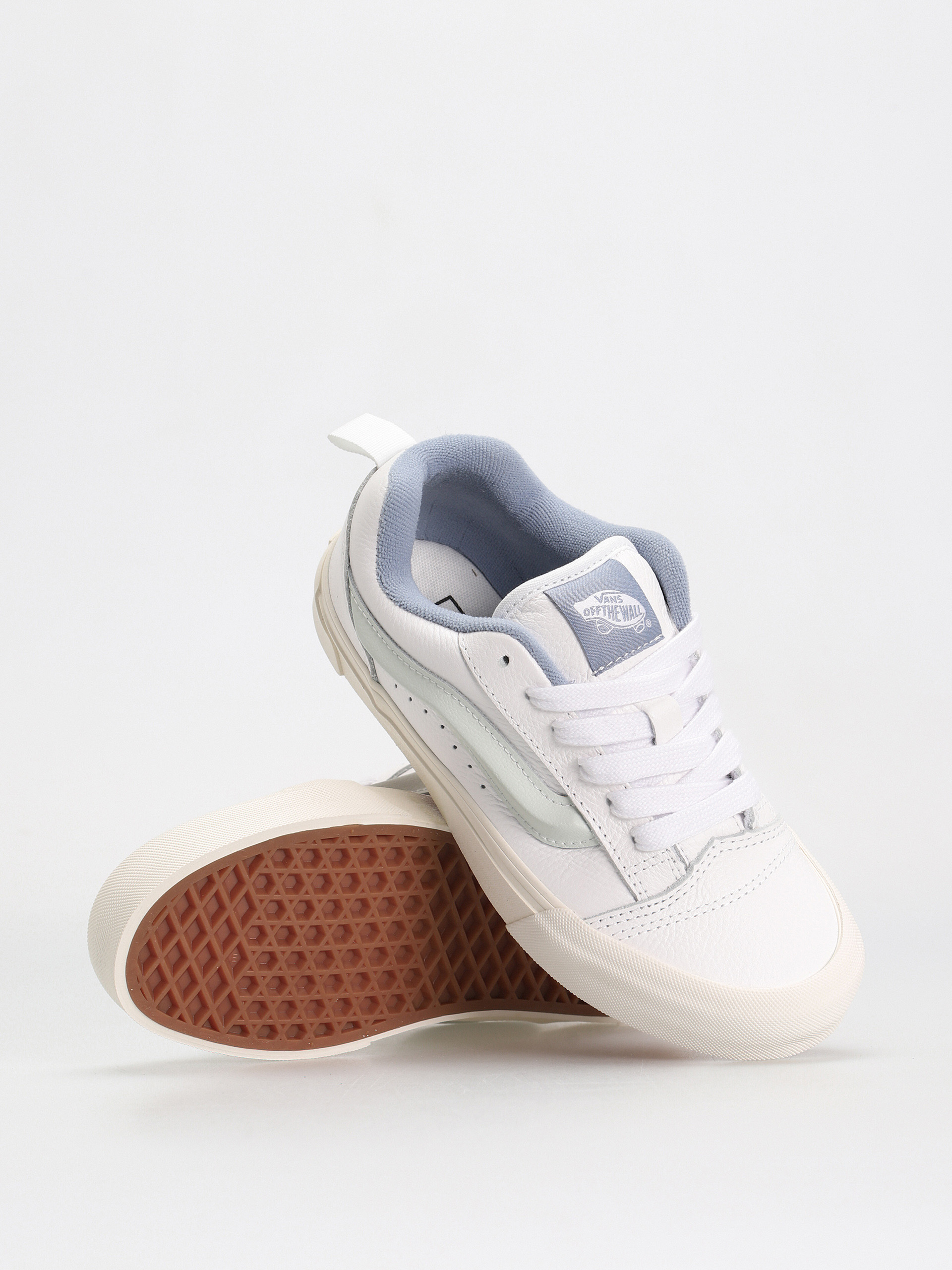 Обувки Vans Knu Skool (premium leather dusty blue)