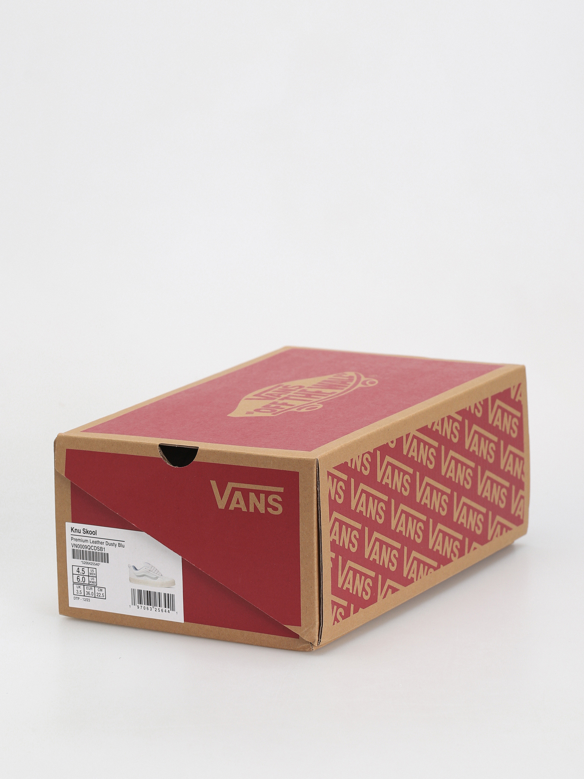 Обувки Vans Knu Skool (premium leather dusty blue)